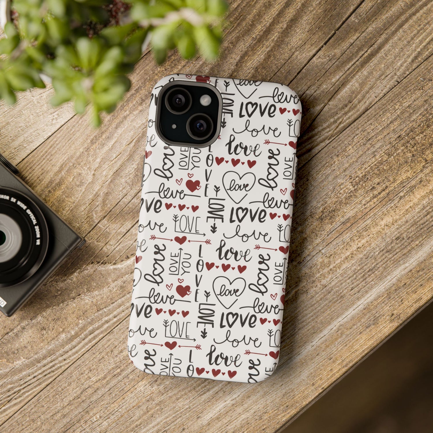 Impact-Resistant Cases-Valentine's Day Love