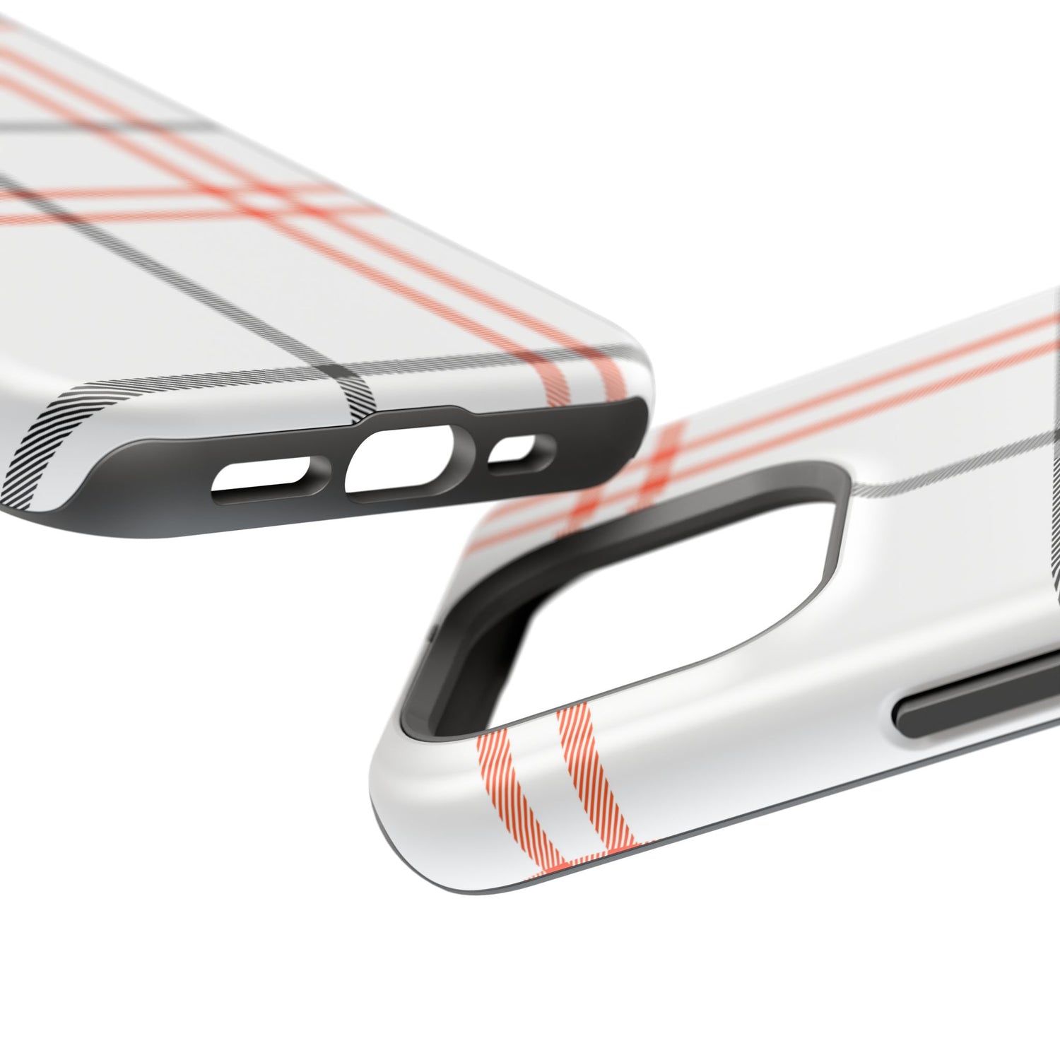 Fall Tartan Plaid  Impact-Resistant Phone Case
