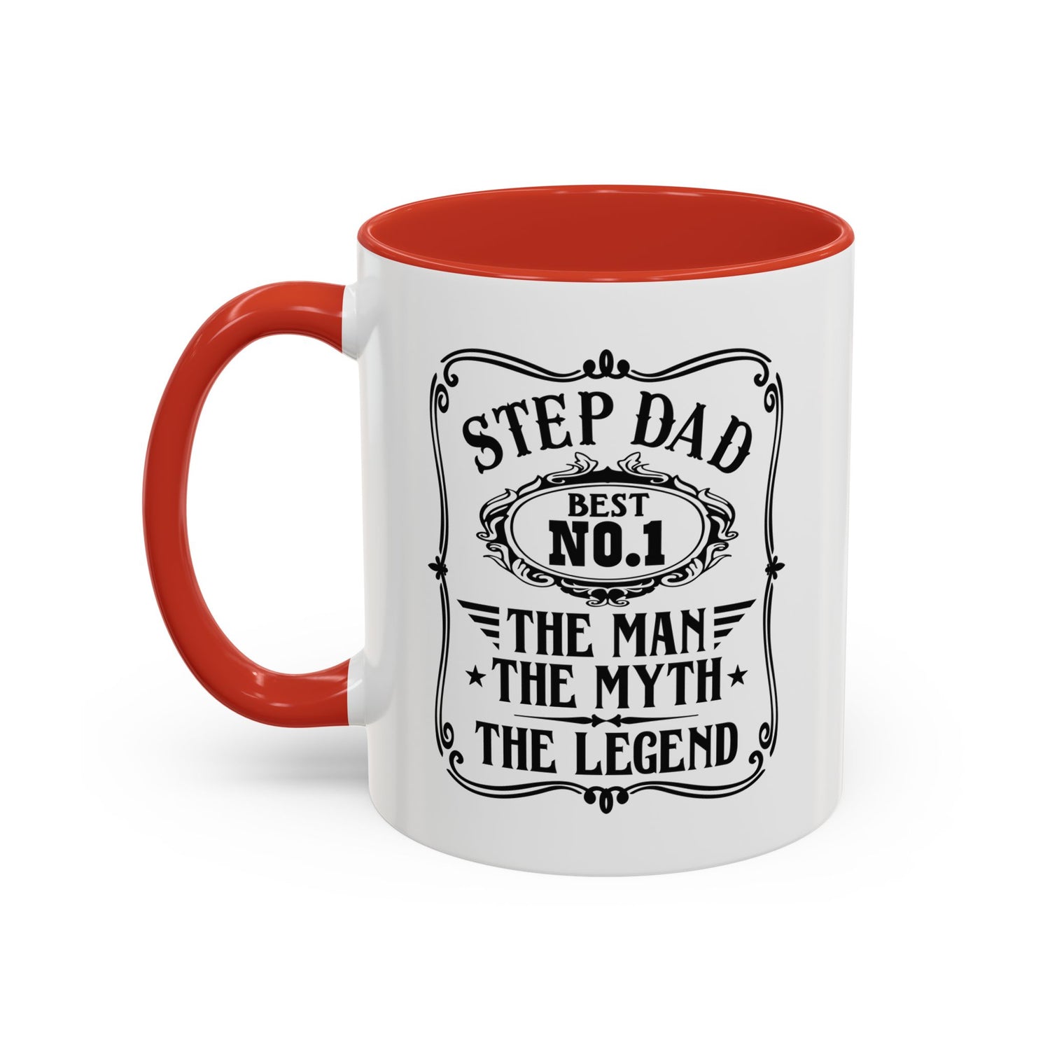 Step Dad Mug:The Man The Myth The Legend - Father's Day Gift