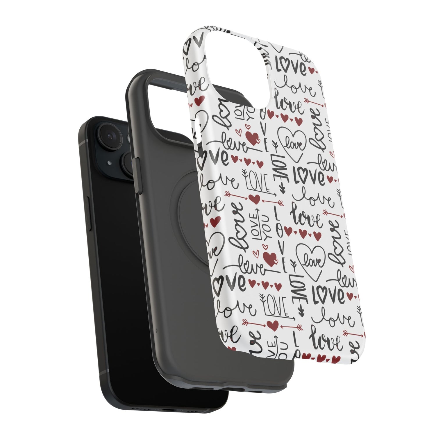 Impact-Resistant Cases-Valentine's Day Love