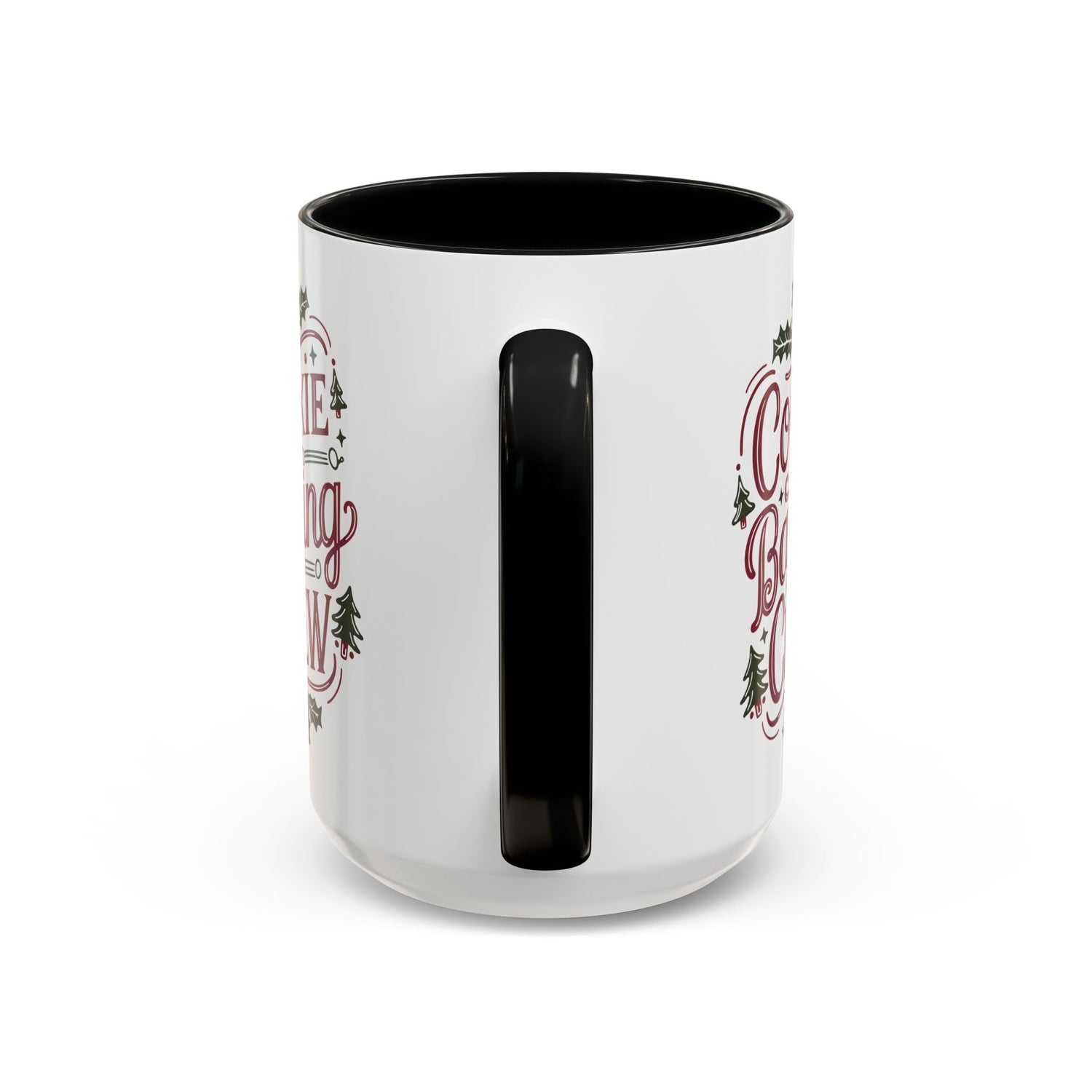 Cookie Baking Crew Coffee Mug | Holiday Gift for Bakers | Cute Ceramic Cup for Home, Kitchen Decor, Christmas, Cookie Lovers