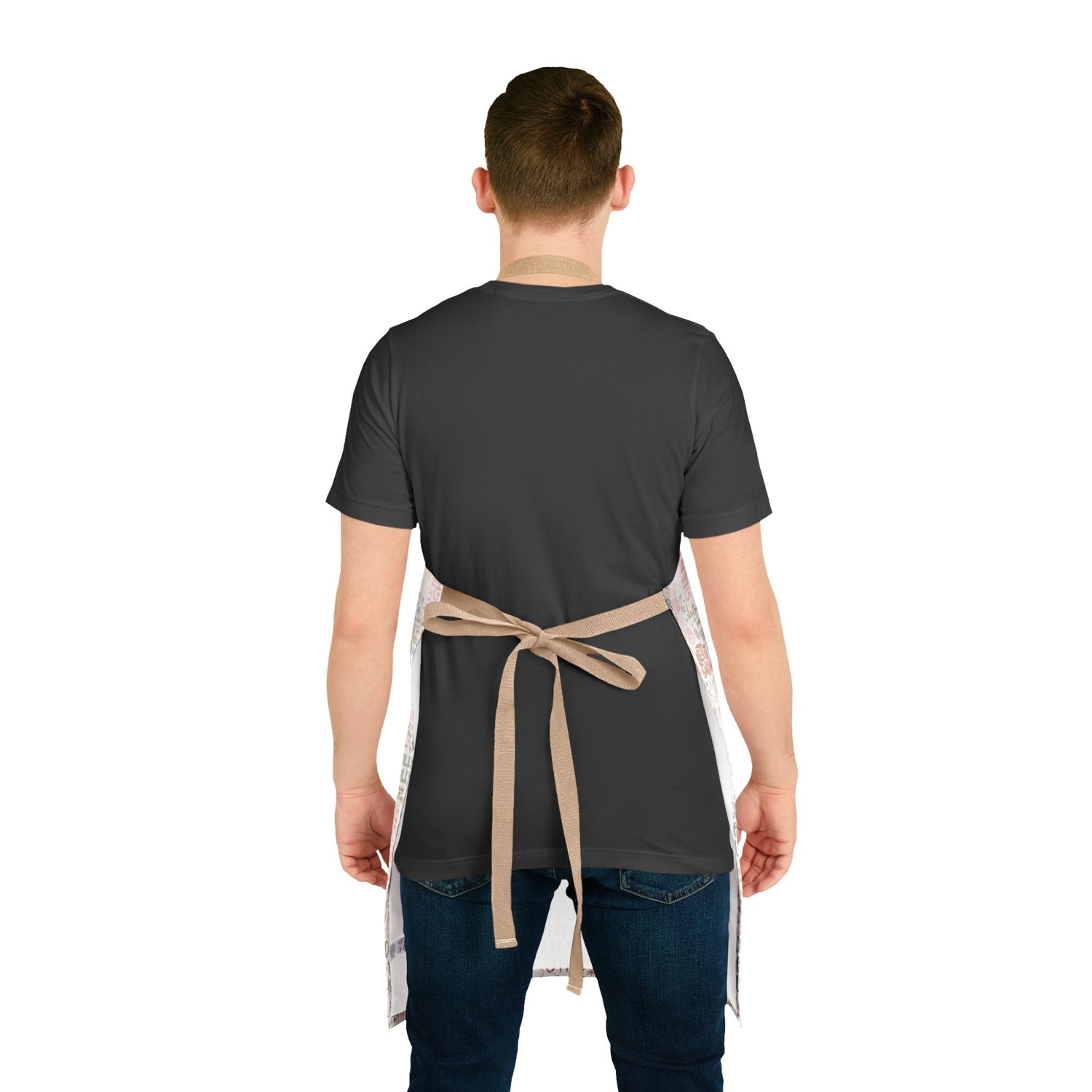 Festive Chef Apron | Deck the Halls Holiday Kitchen Gift, Christmas Cooking Accessory, Personalized Apron for Home Chefs