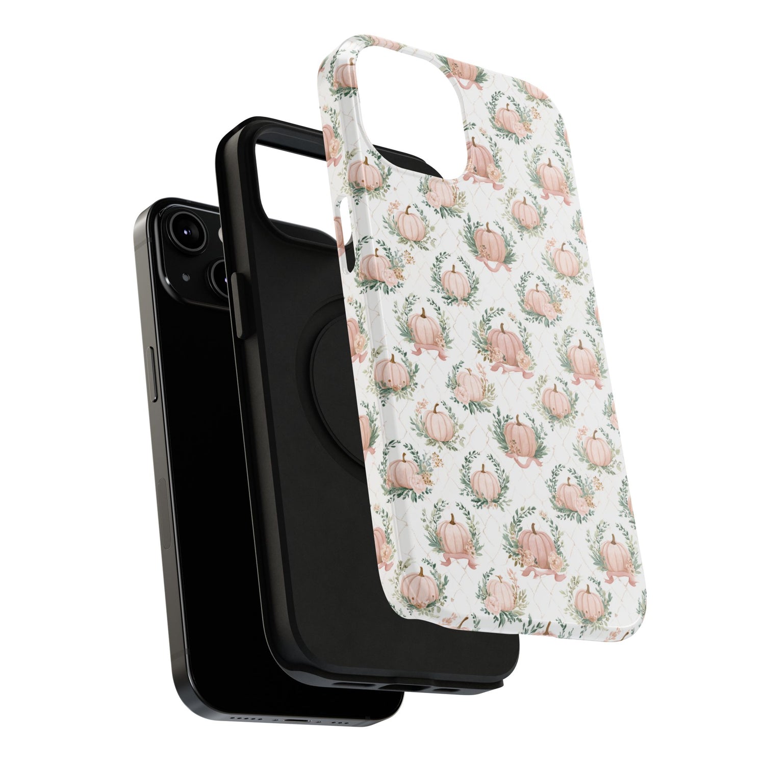 Elegant Pumpkin Impact-Resistant Phone Case, iPhone, Samsung