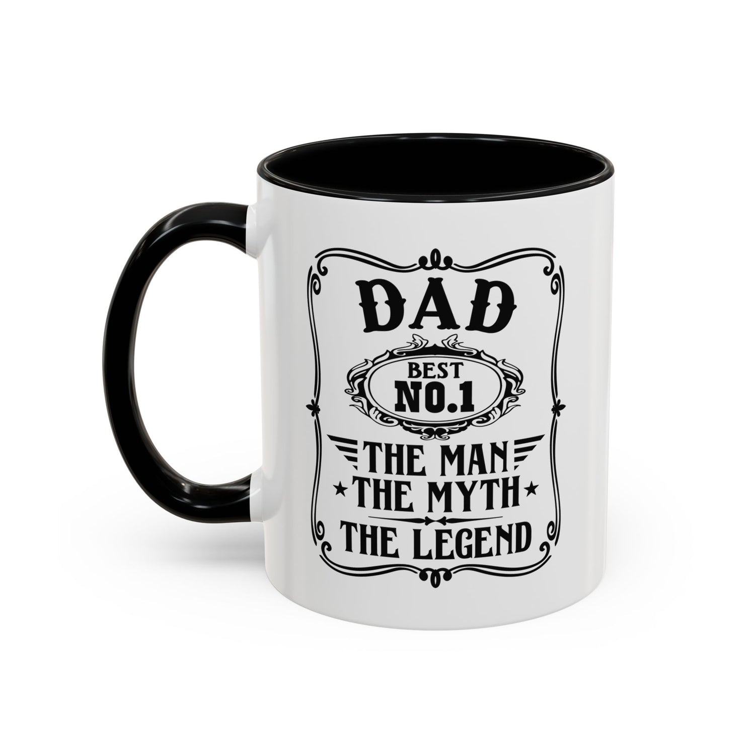 Dad Coffee Mug: Funny The Man the Myth The Legend