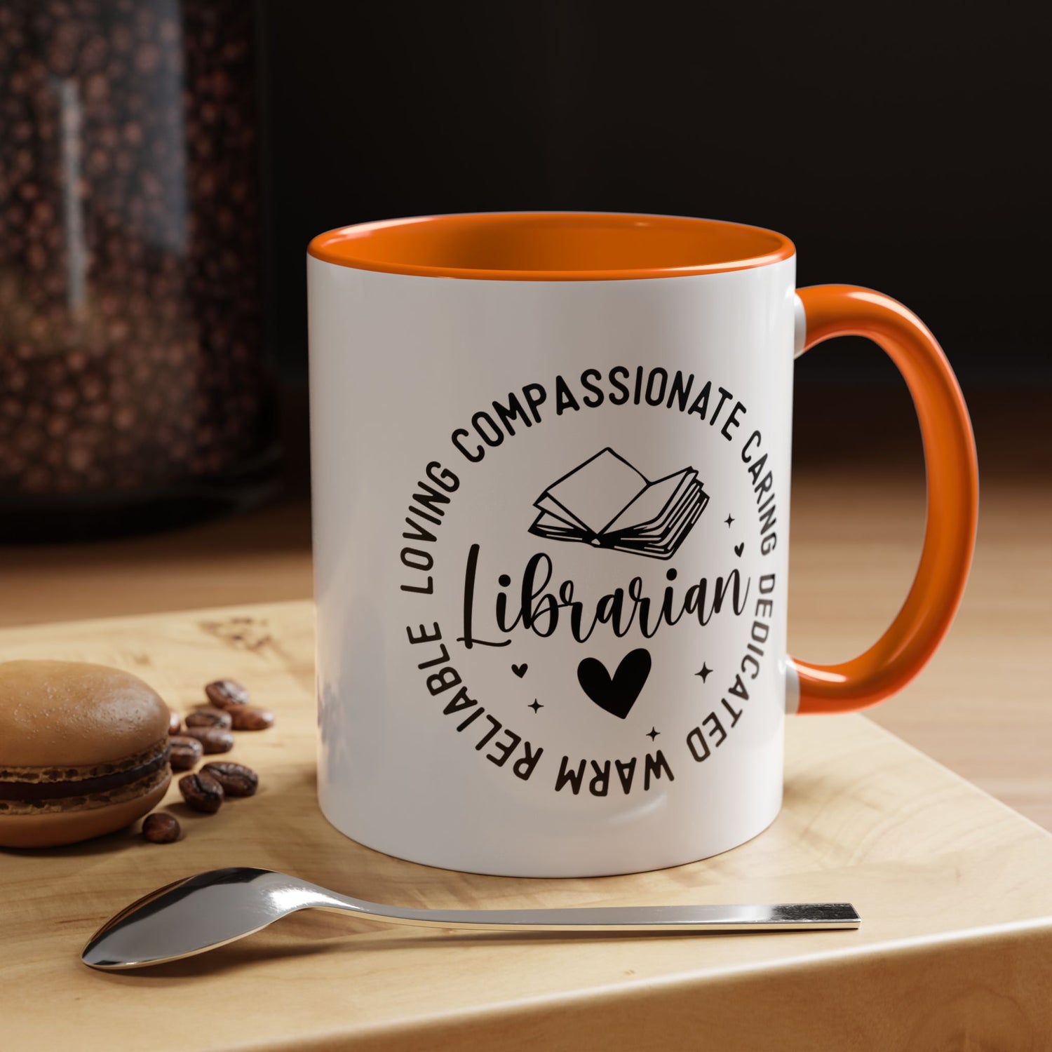 Librarian Coffee Mug - Unique Gift for Book Lovers, Personalized Mug, Literary Decor, Teacher Appreciation