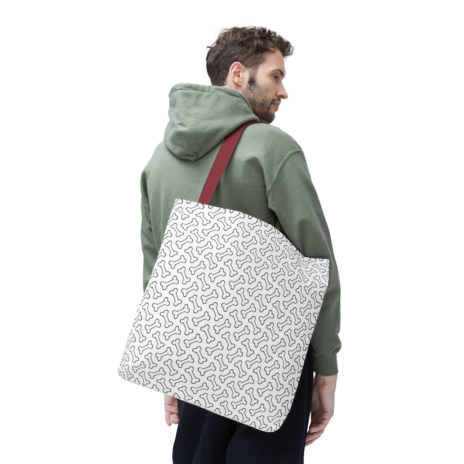 Dog Bone Tote Bag