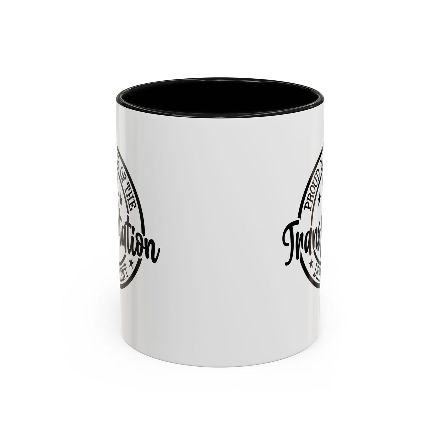 Transportation Department Coffee Mug, Proud Member Mug, Gift for Drivers, Transportation Lover Gift, Fun Coffee Cup, Tea and Coffee Mug