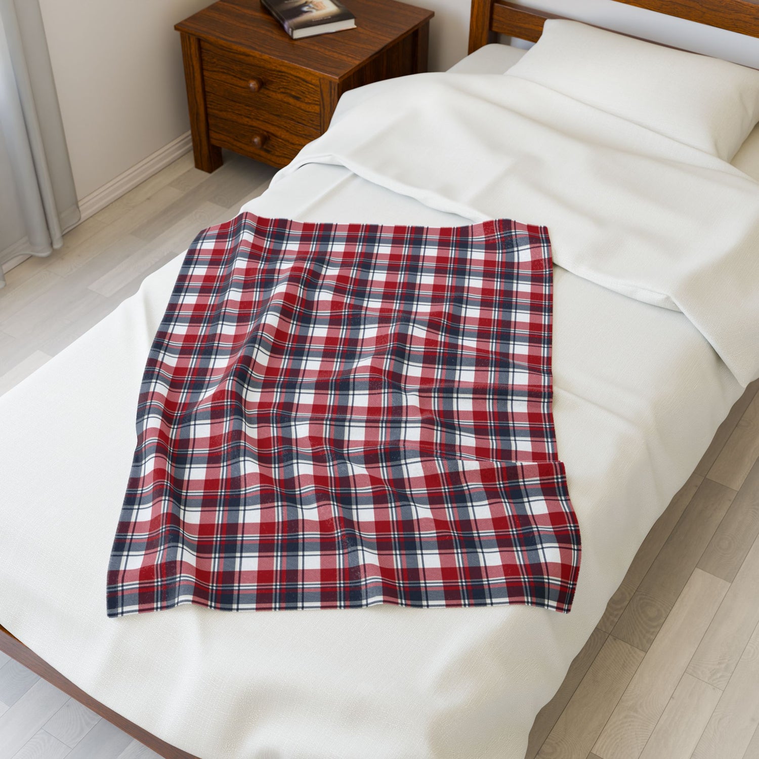 Cozy Velveteen Blanket | Soft Plush Throw, Ideal for Home Decor, Gift for All Occasions, Holiday Comfort, Stylish Warmth