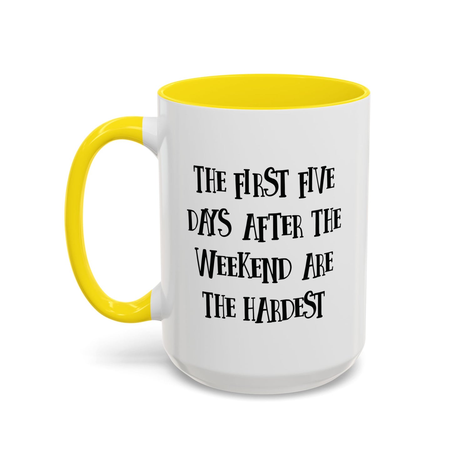 Motivational Coffee Mug, Cute Coffee Cup, Office Humor Mug, Gift for Her, Inspirational Tea Mug, Weekend Recovery Cup