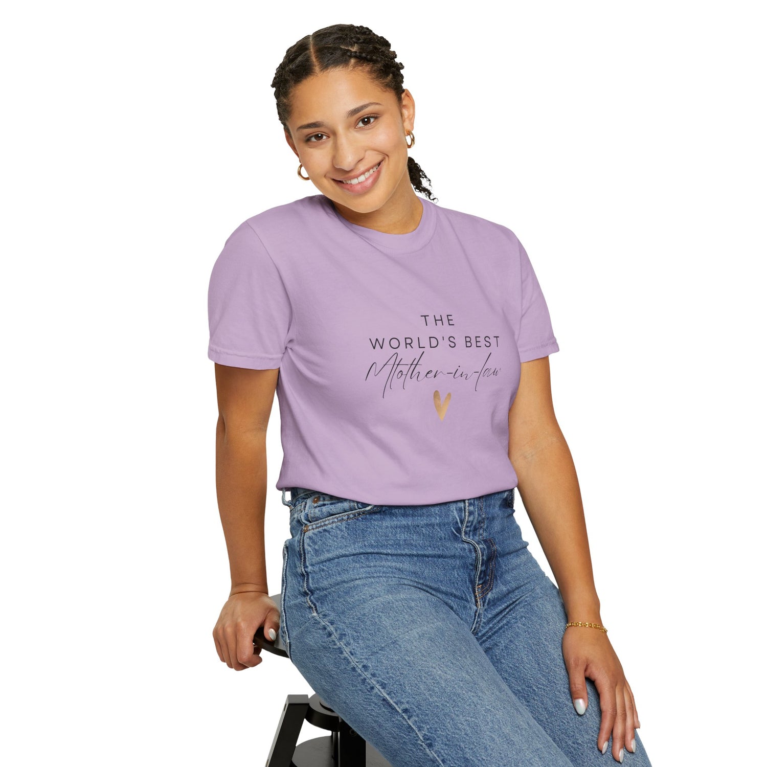 World's Best Mother Unisex Garment-Dyed T-Shirt | Perfect Gift for Mom, Mother's Day, Birthday, Family Reunion, Casual Wear