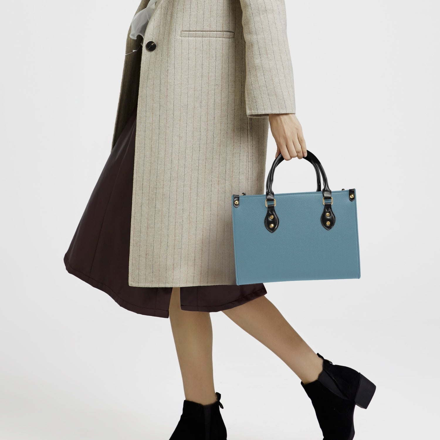 Elegant Classic Tote for Women Teal