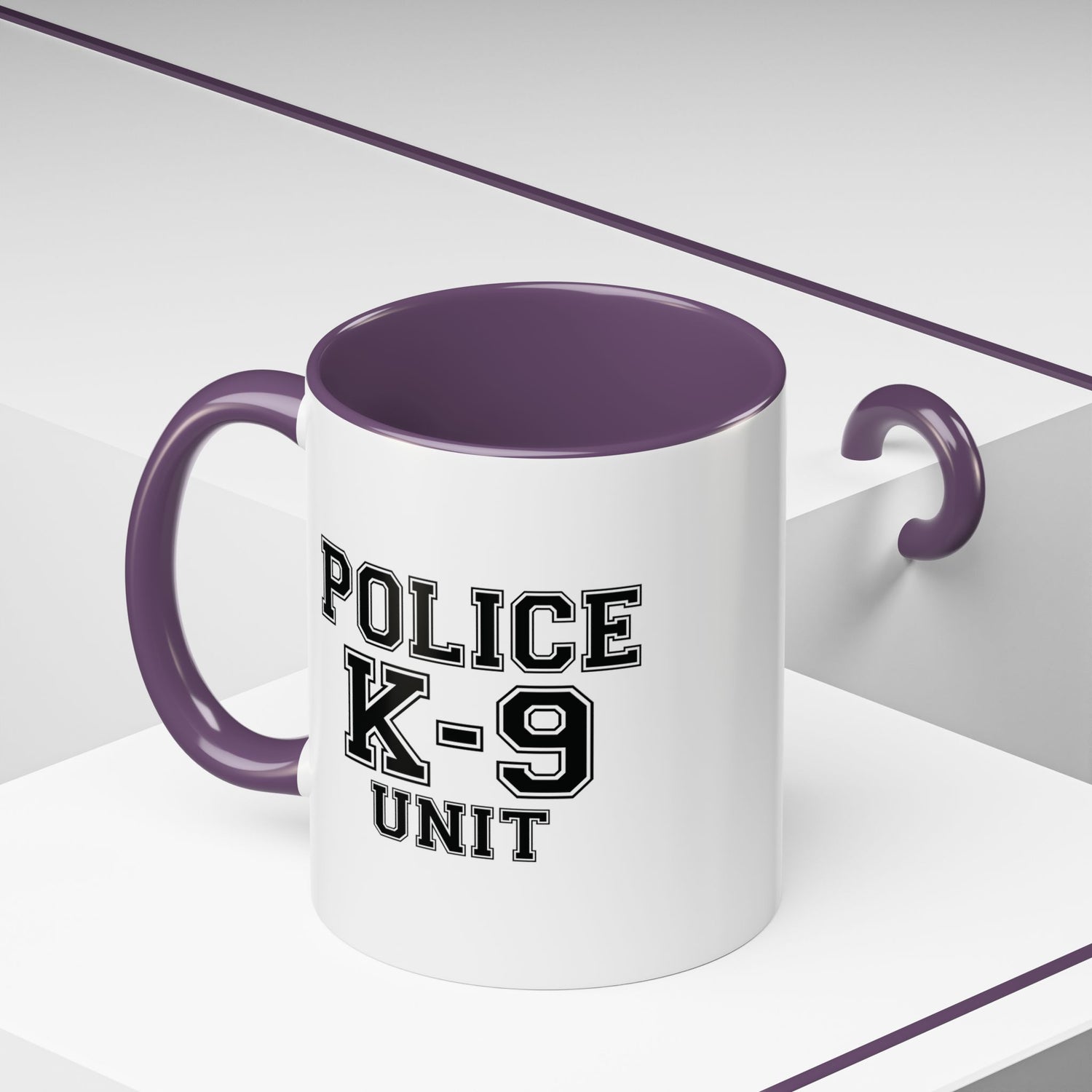 Police K-9 Unit Coffee Mug, Police Dog Lover Gift, K9 Officer Present, Law Enforcement Mug, Dog Handler Cup, Unique Gift for Police