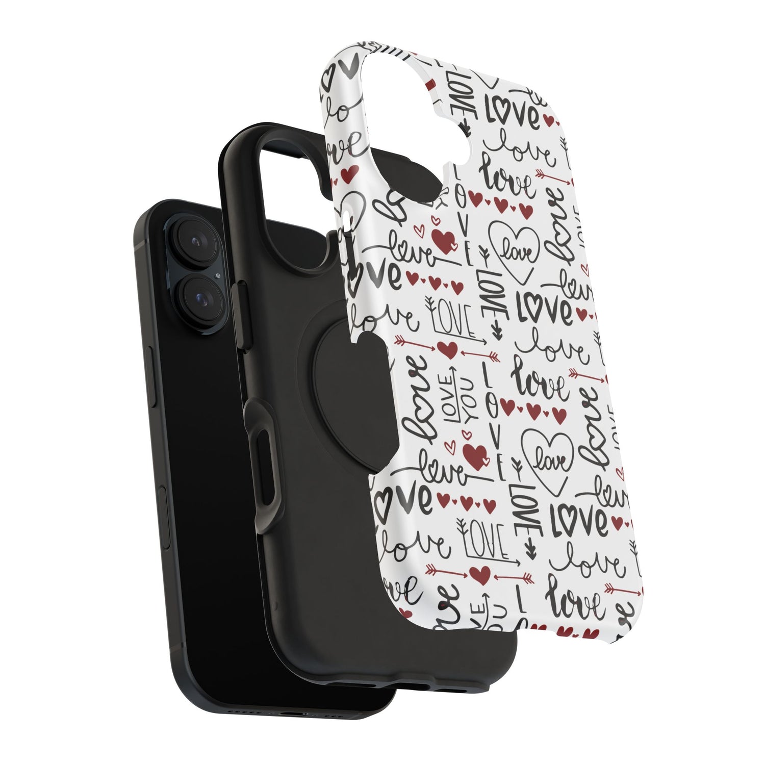 Impact-Resistant Cases-Valentine's Day Love