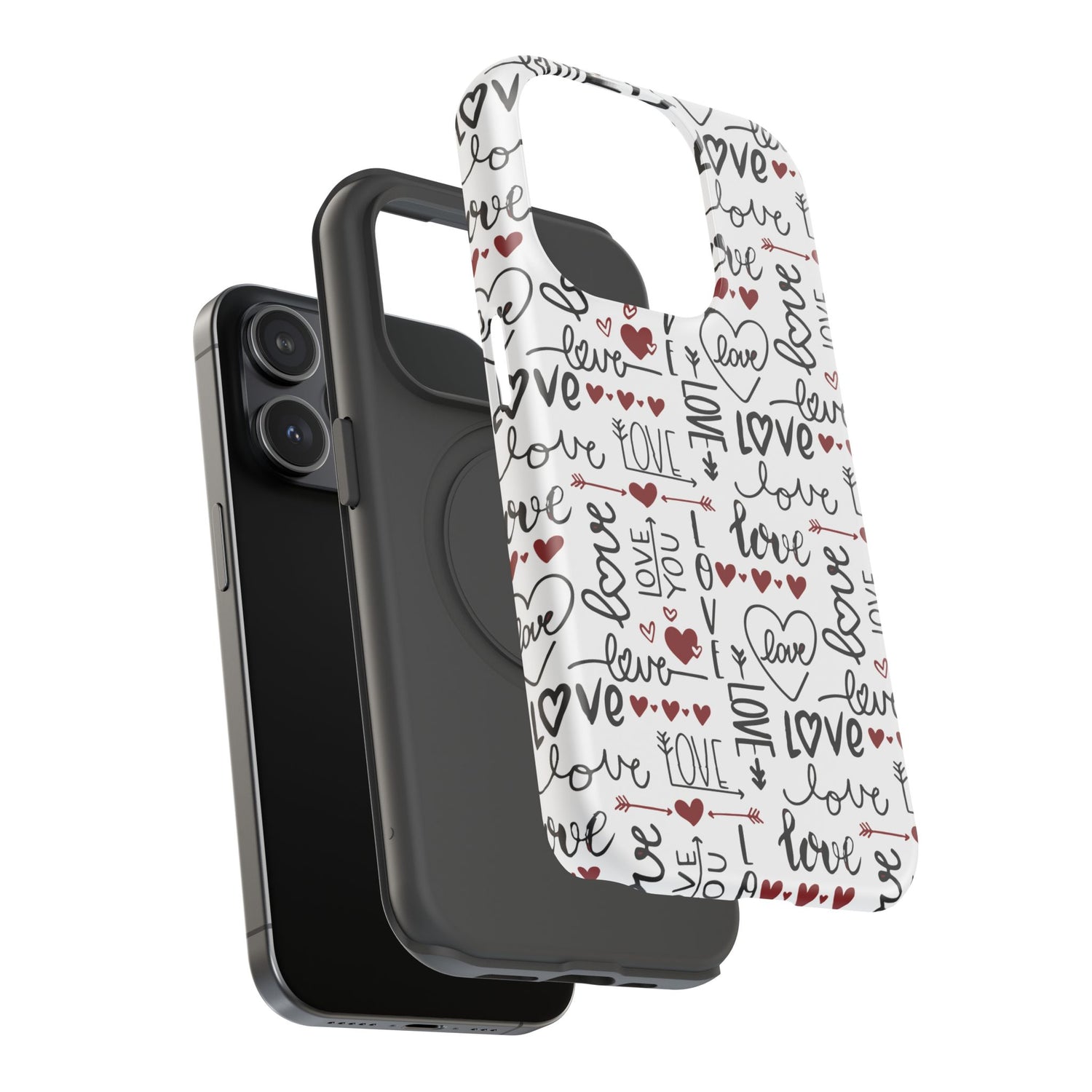 Impact-Resistant Cases-Valentine's Day Love