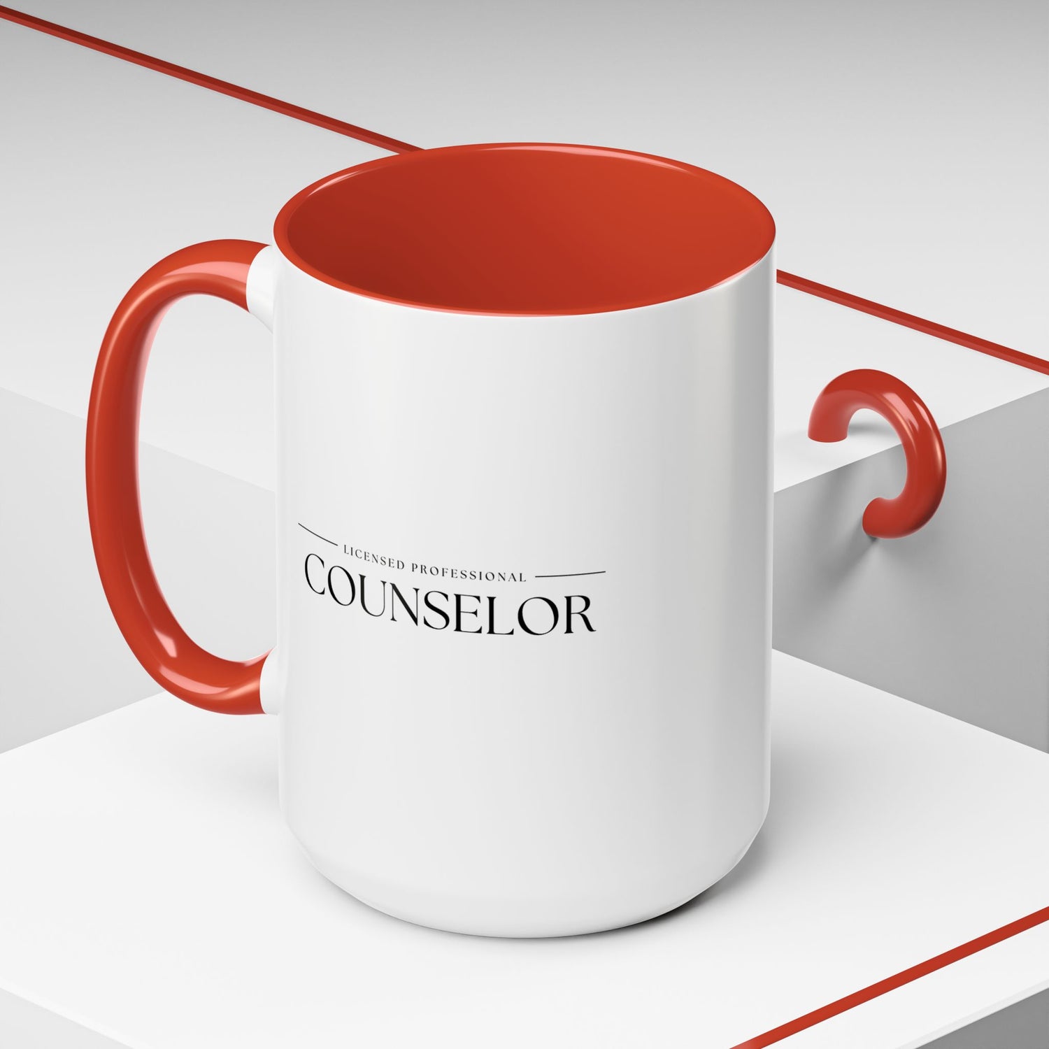 Mug - Licensed Professional Counselor Accent Coffee Mug (11, 15oz)