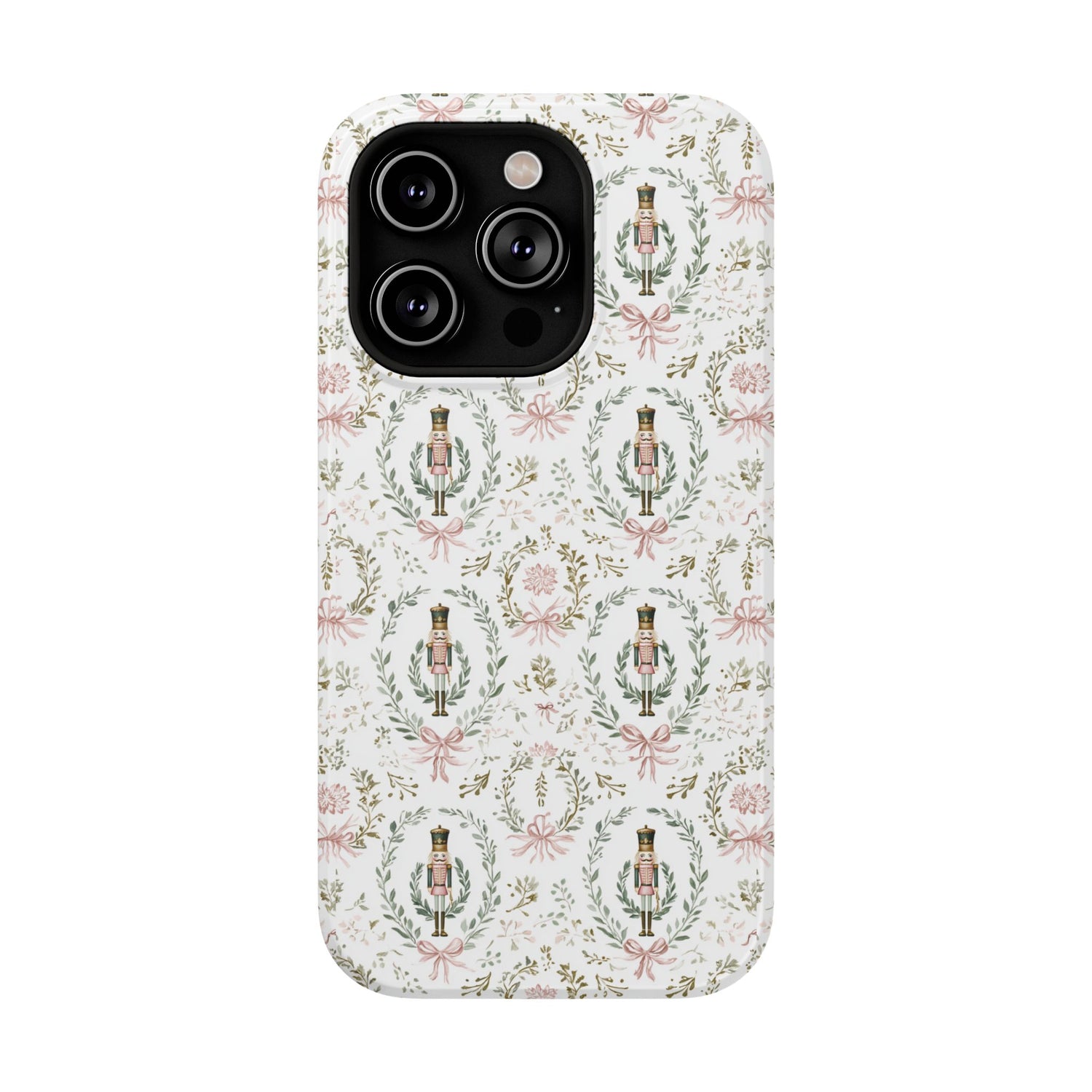 Impact-Resistant Phone Case- Nutcracker Floral