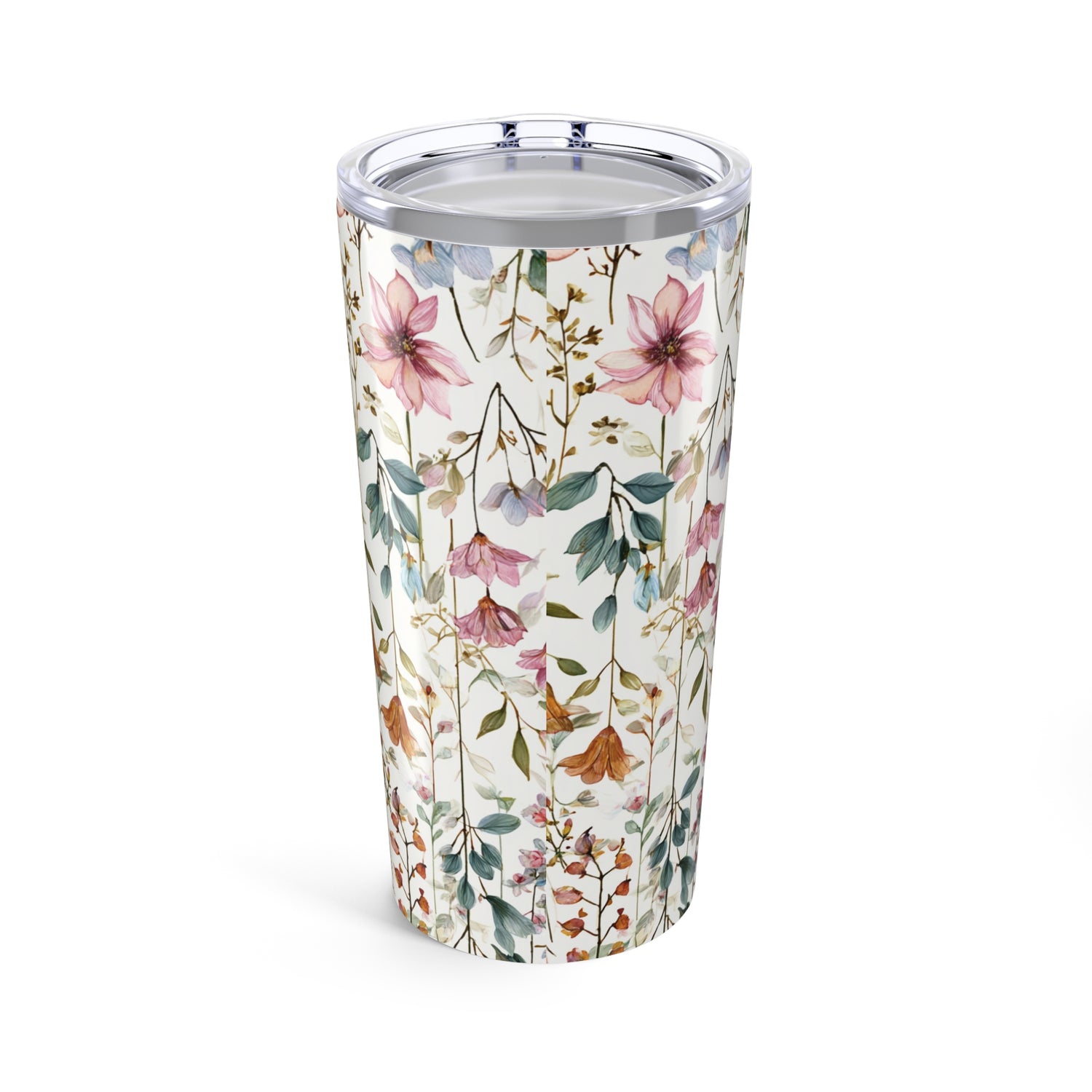 Floral Tumbler 20oz Insulated Stainless Steel