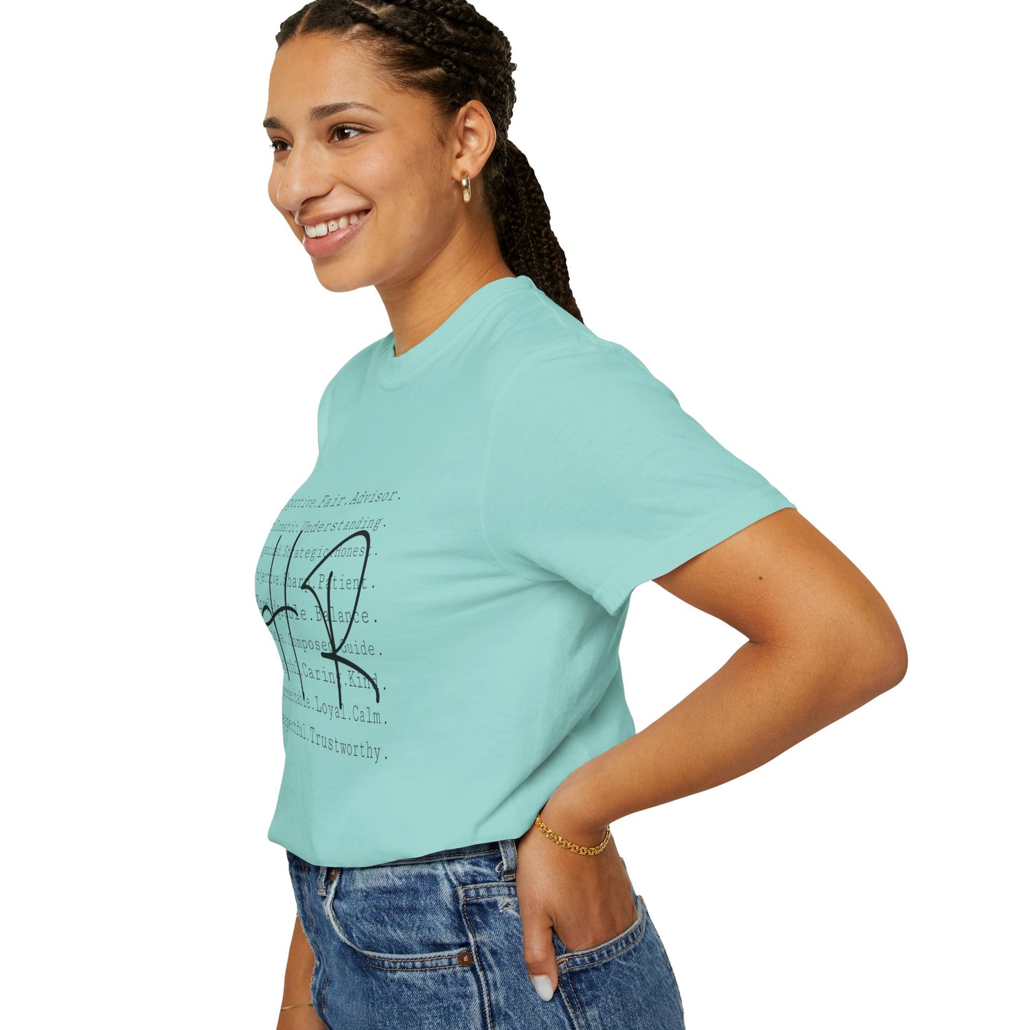 Inspirational Unisex Garment-Dyed T-shirt, Motivational Tee, Gift for Friends, Casual Wear, Positive Vibes