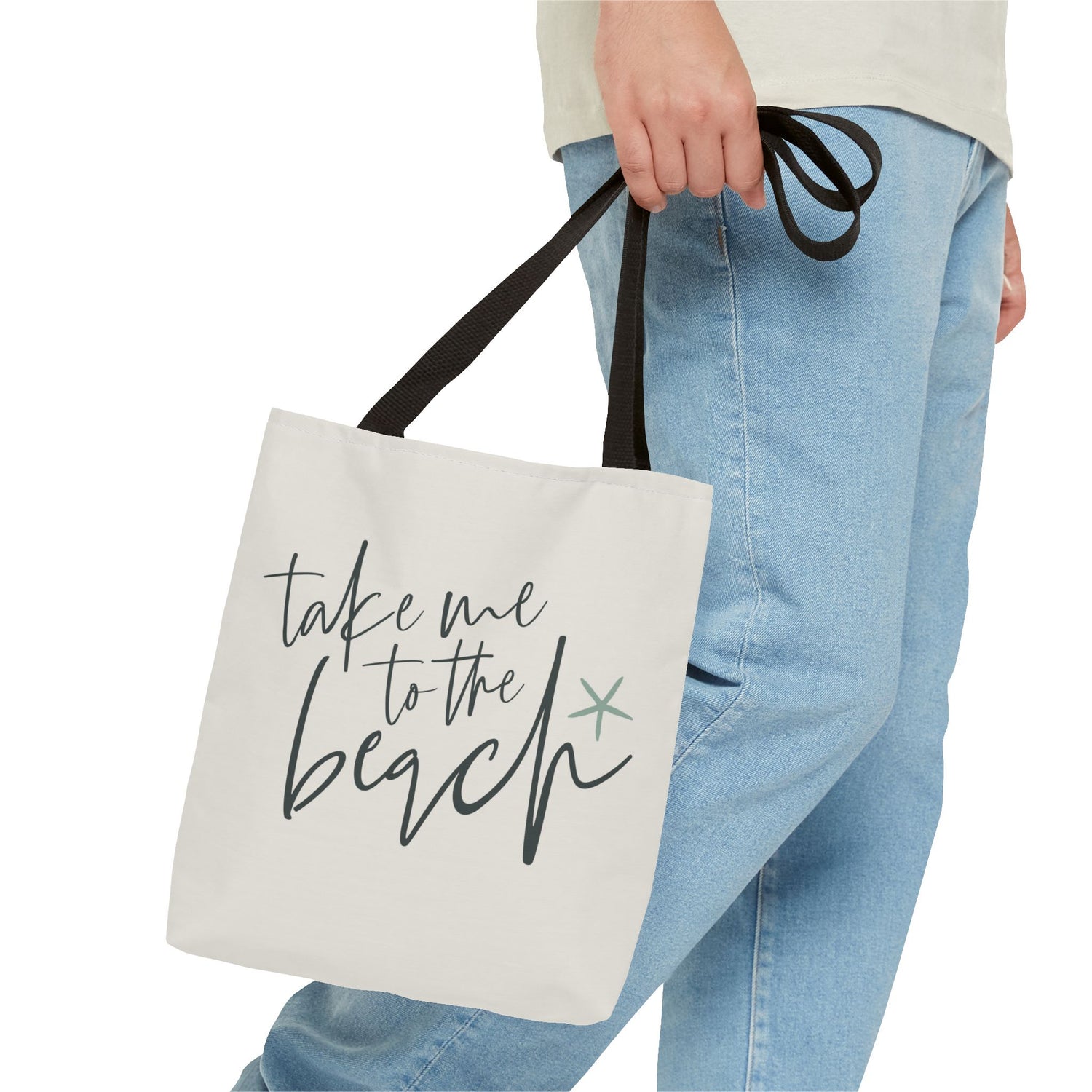 Beach Tote Bag | Take Me To The Beach | Summer Travel, Beach Day, Vacation Essentials, Gift for Beach Lovers, Sea Accessory