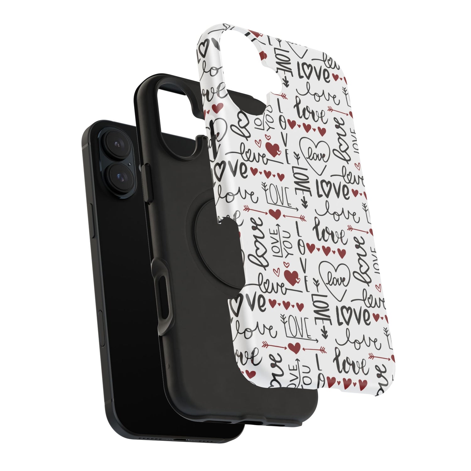 Impact-Resistant Cases-Valentine's Day Love