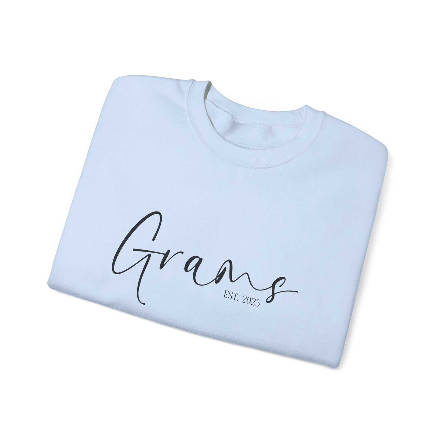 Grams Crewneck Sweatshirt | Cozy Gift for Grandma | Perfect for Birthdays, Mother's Day, Family Gatherings, or Casual Wear