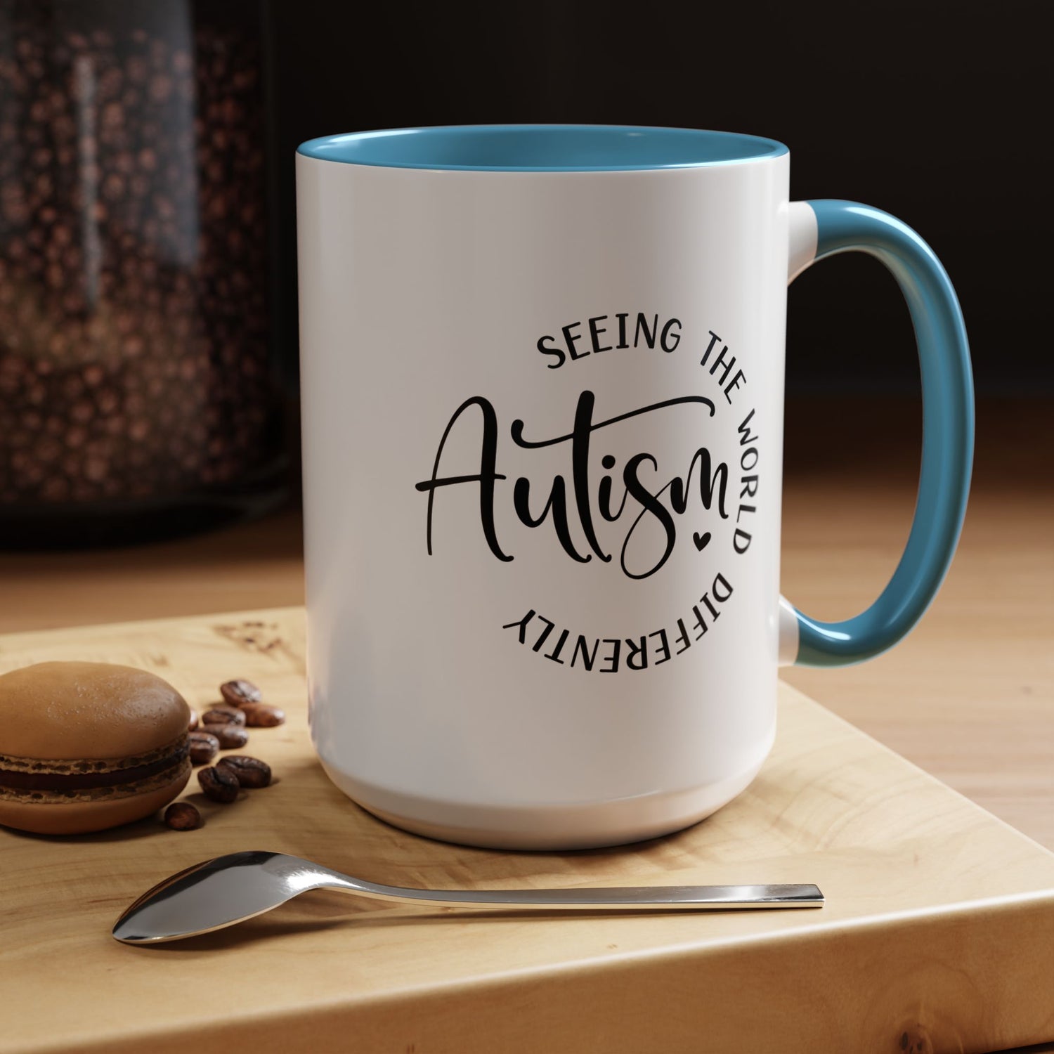 Autism Awareness Coffee Mug, Gift for Teachers, Unique Home Decor, Autism Support Mug, Inspirational Coffee Cup
