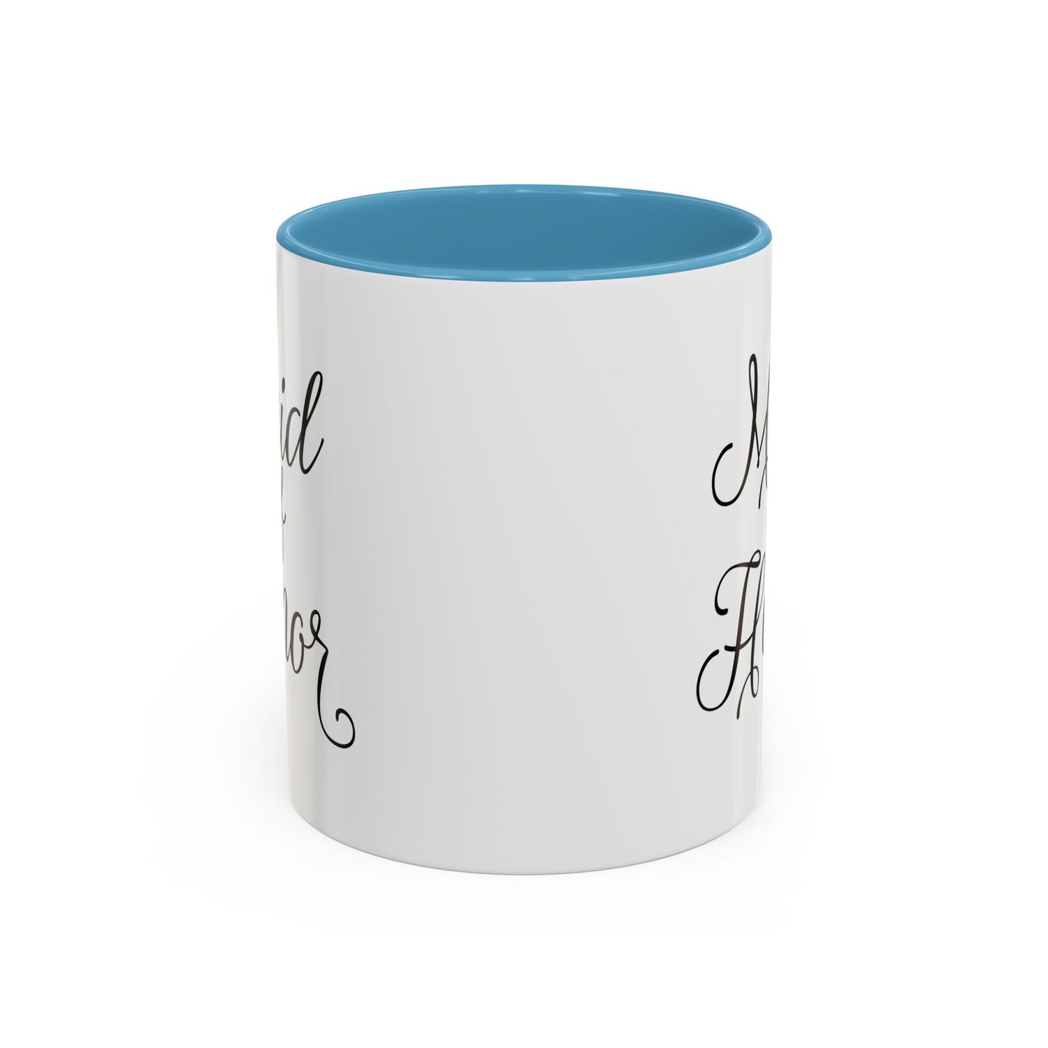 Maid of Honor Mug/Gift/Wedding Party Gift/Gifts for Her/Accent Coffee Mug (11, 15oz) "Maid of Honor"