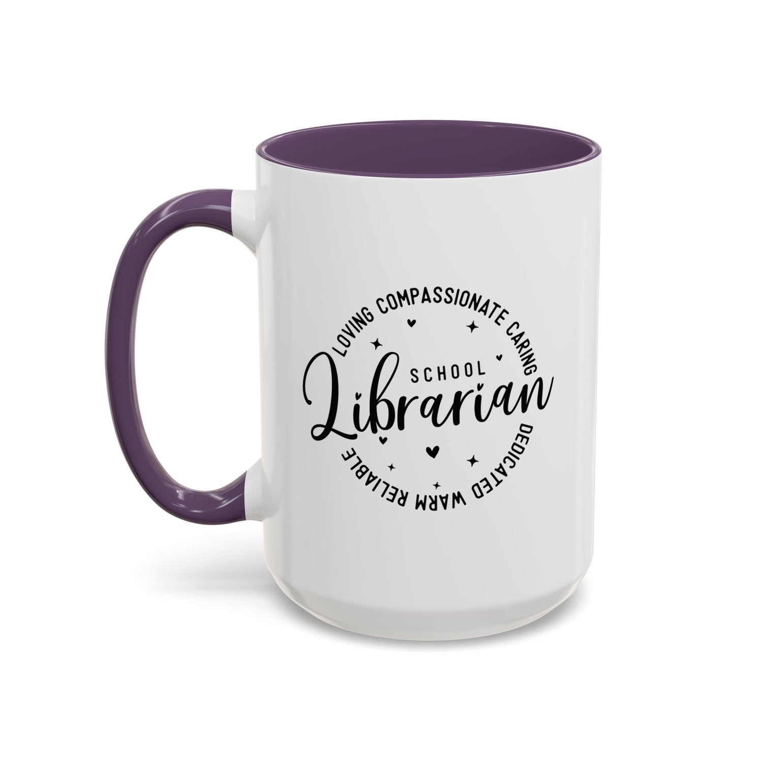 Librarian Love Coffee Mug | Gift for Teachers, School Librarians, Reading Enthusiasts, Book Lovers, Graduation