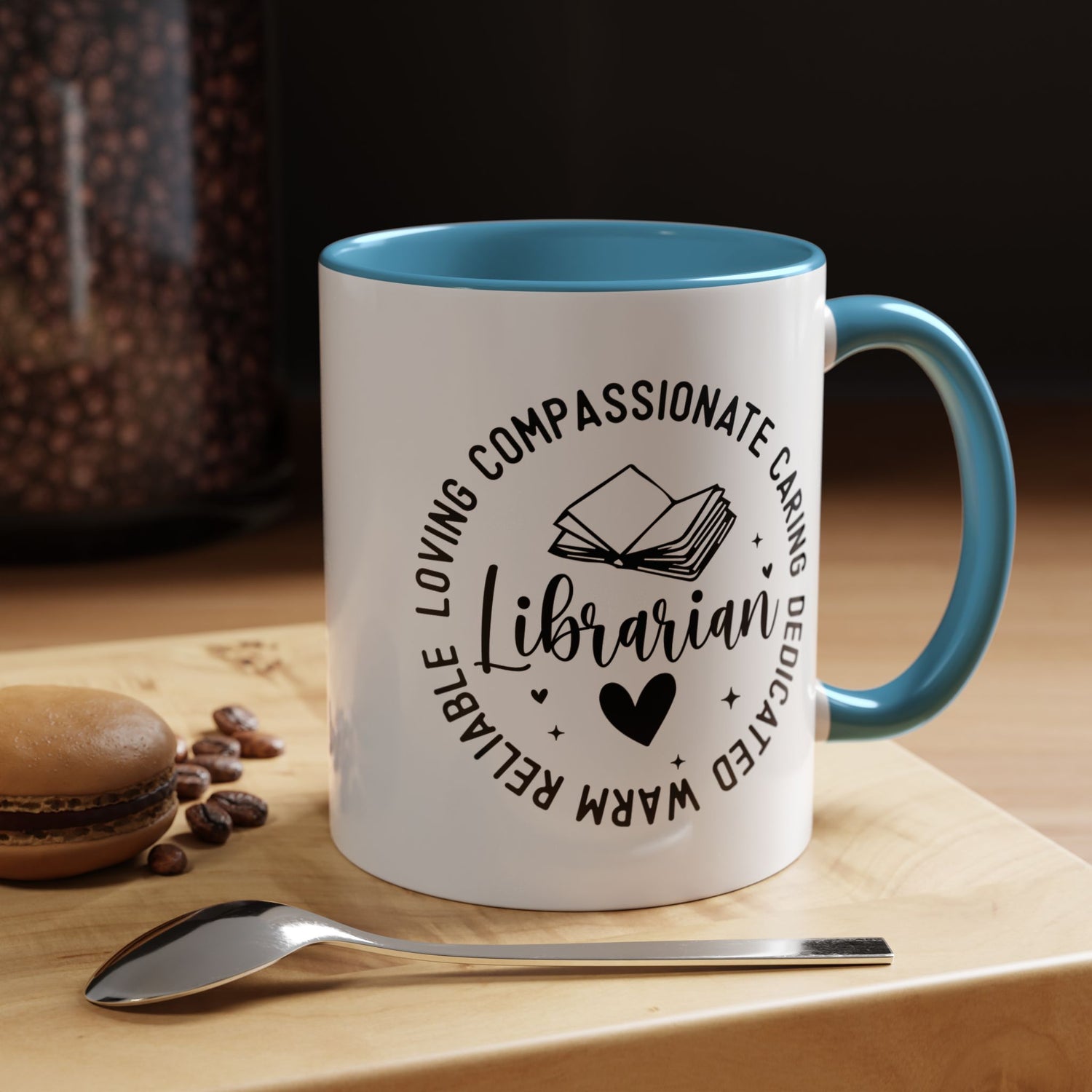 Librarian Coffee Mug - Unique Gift for Book Lovers, Personalized Mug, Literary Decor, Teacher Appreciation
