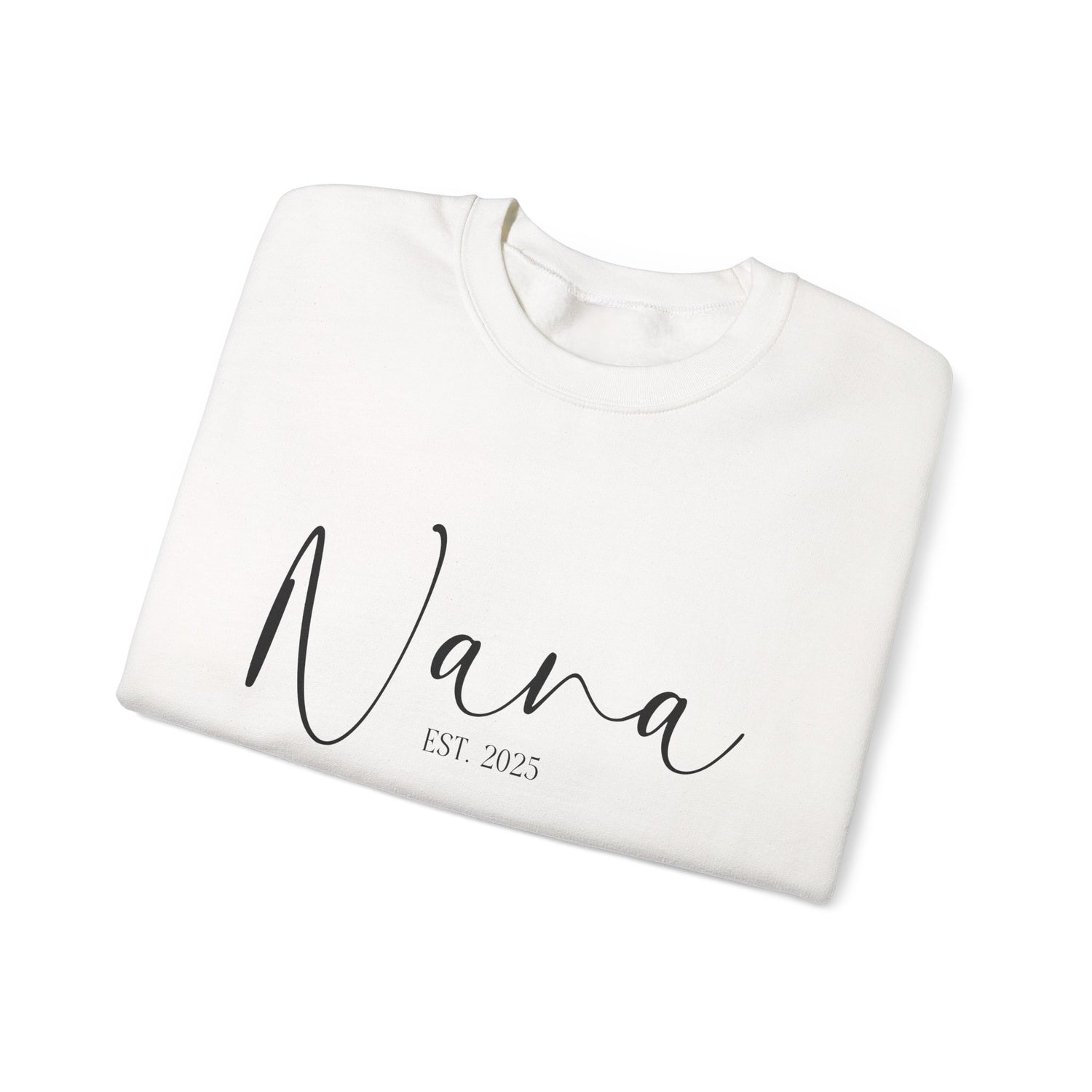 Personalized Nana Sweatshirt, Gift for Grandma, Custom Crewneck, Cozy Family Sweatshirt, Birthday Gift for Nana, Holiday Apparel