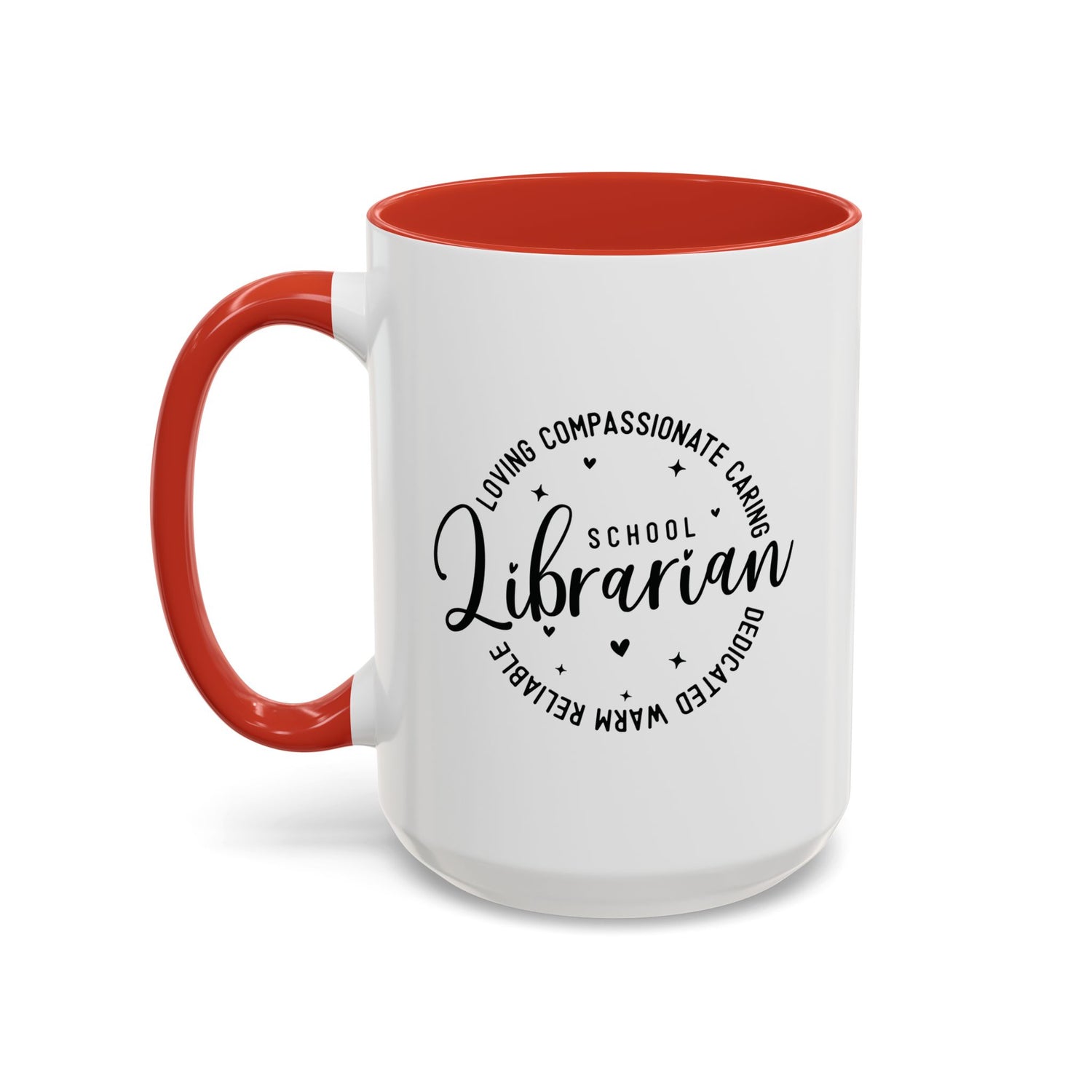 Librarian Love Coffee Mug | Gift for Teachers, School Librarians, Reading Enthusiasts, Book Lovers, Graduation