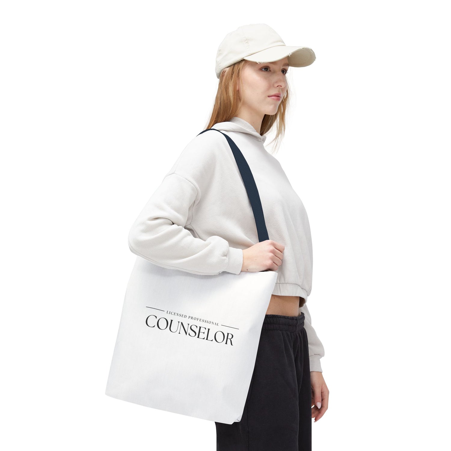 Licensed Counselor Tote Bag | Eco-Friendly Shopping Bag | Gift for Counselors, Therapist Tote, Daily Use Bag, Professional Accessory