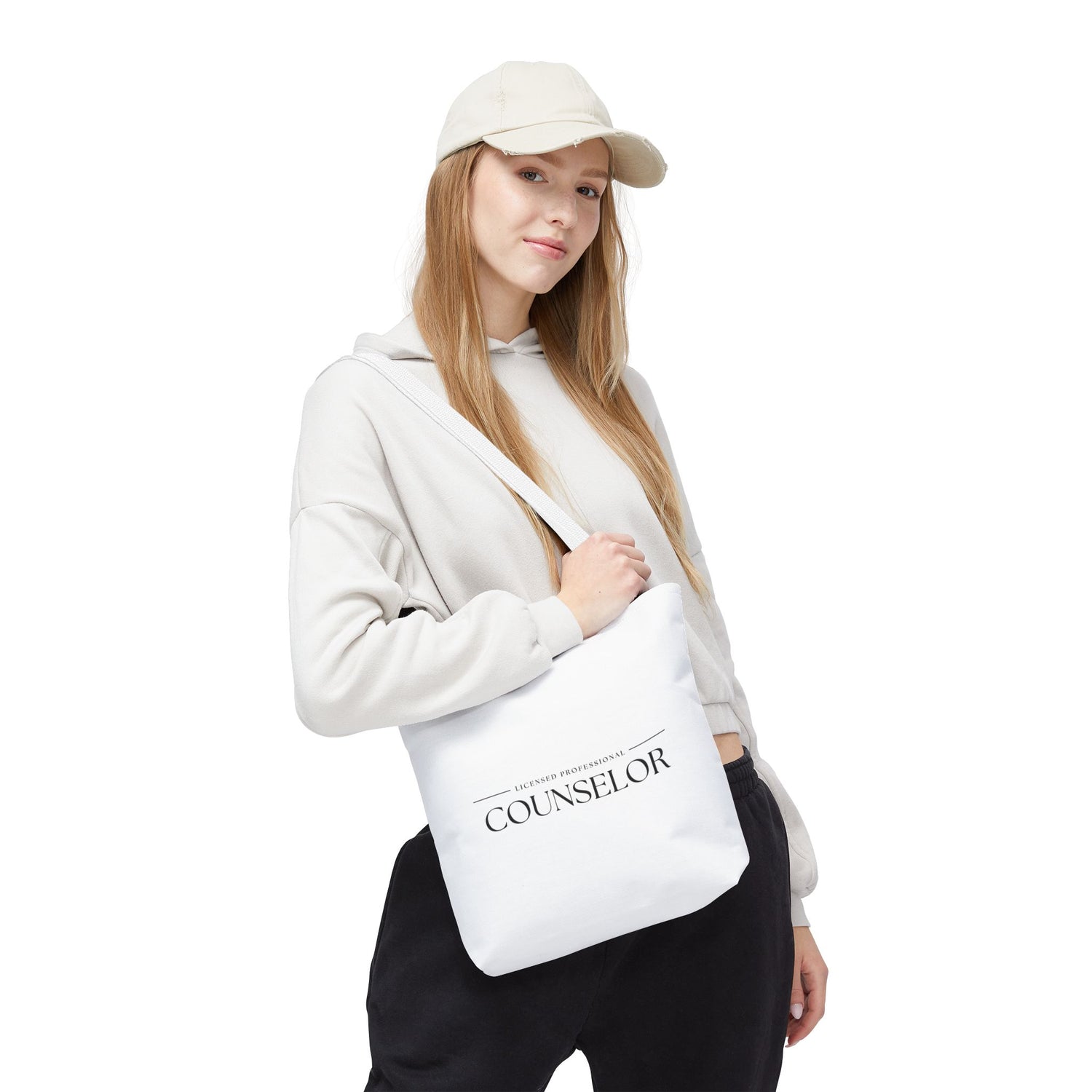 Licensed Counselor Tote Bag | Eco-Friendly Shopping Bag | Gift for Counselors, Therapist Tote, Daily Use Bag, Professional Accessory