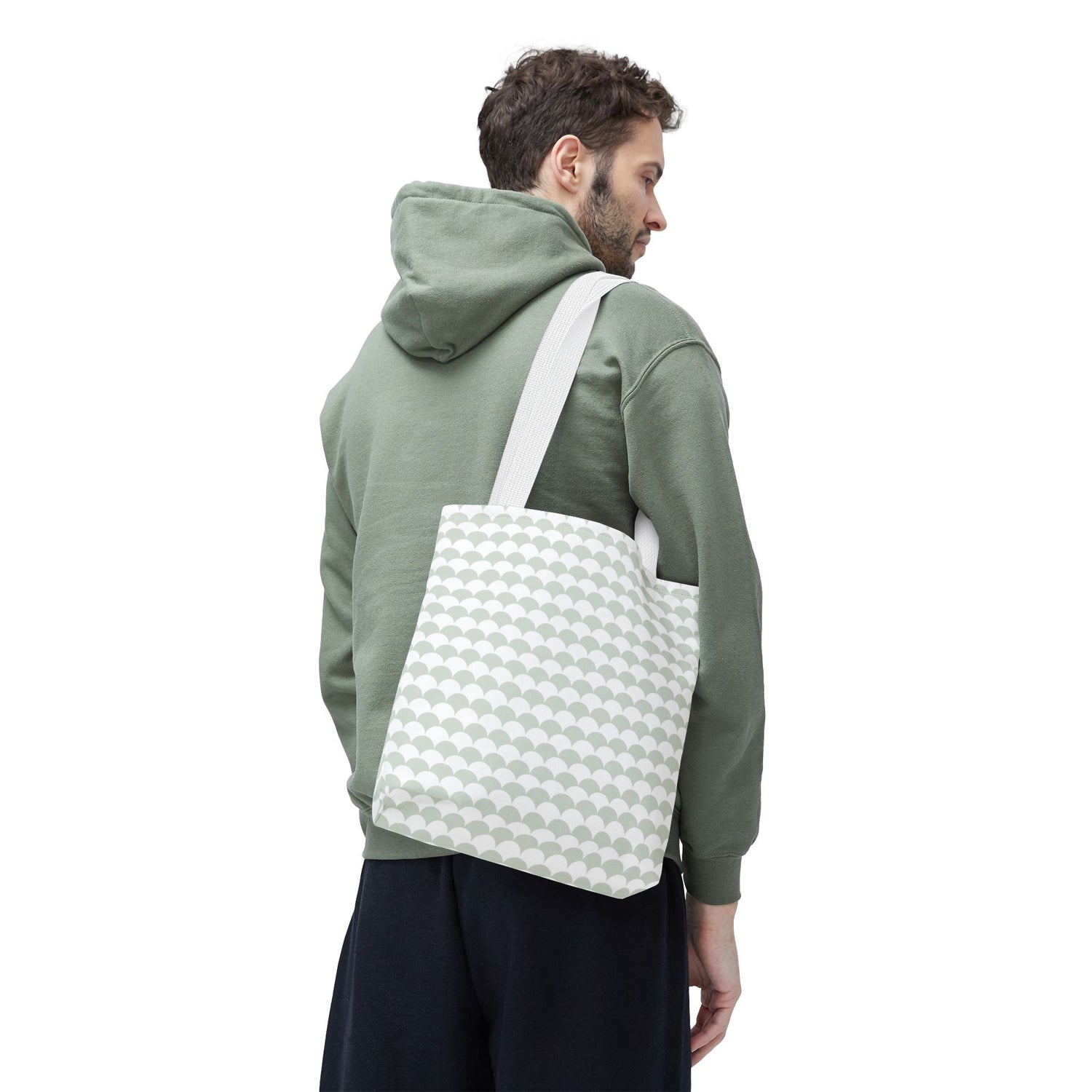Stylish Patterned Tote Bag - Eco-Friendly Shopping, Casual Bag, Gift Idea, Reusable Bag, Everyday Accessory