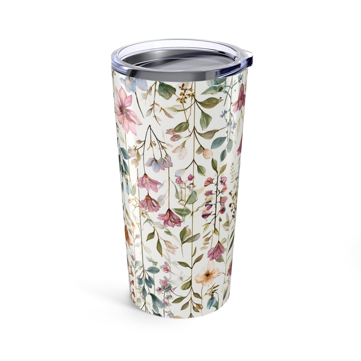 Floral Tumbler 20oz Insulated Stainless Steel