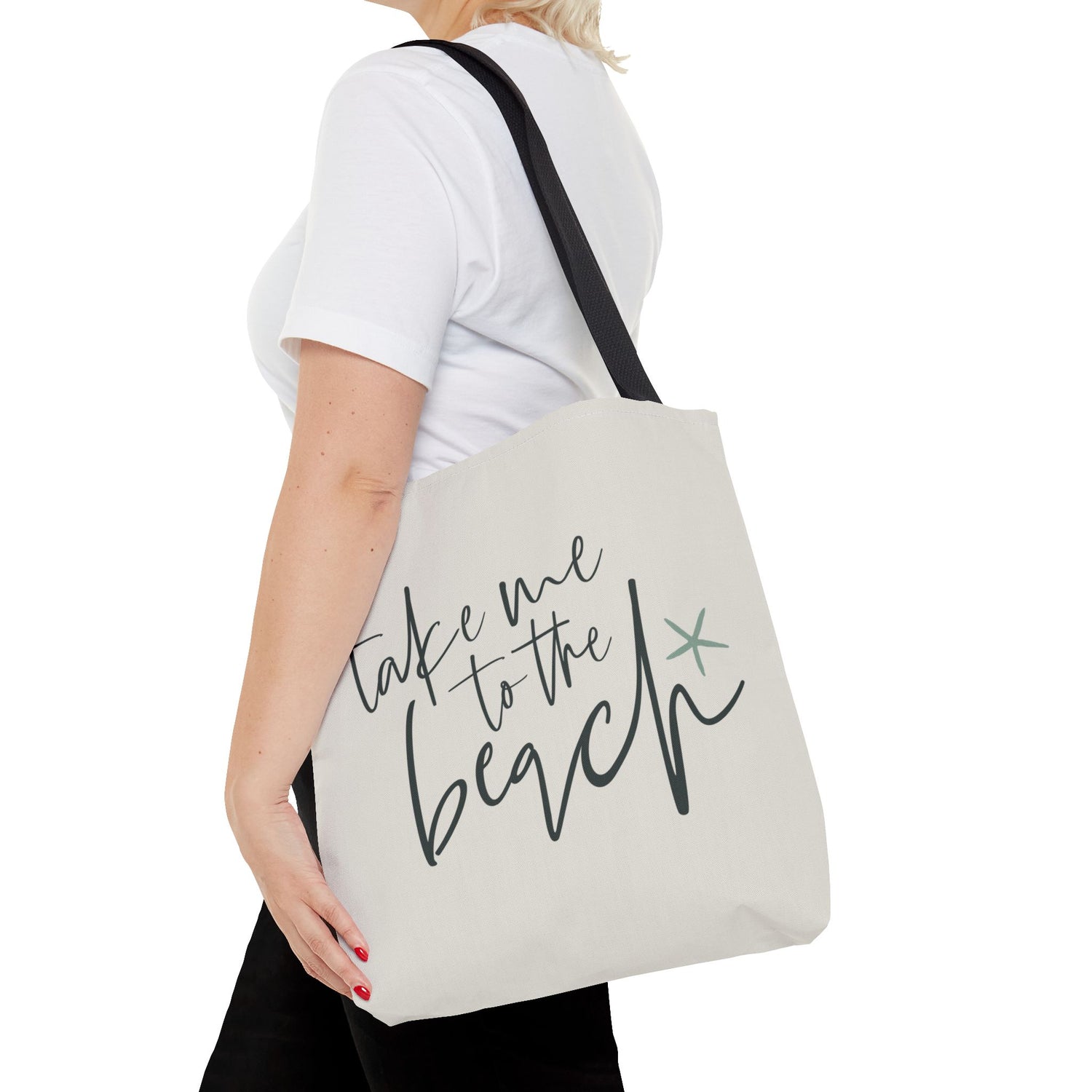 Beach Tote Bag | Take Me To The Beach | Summer Travel, Beach Day, Vacation Essentials, Gift for Beach Lovers, Sea Accessory