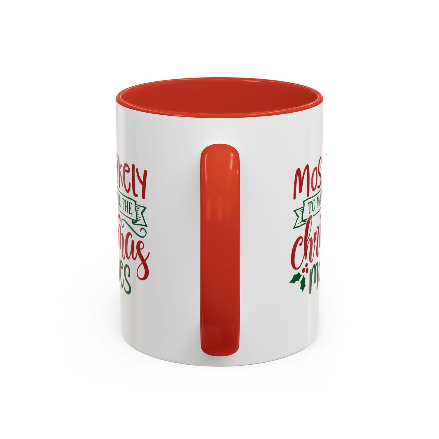 Double-Sided Christmas Movie Mug, Holiday Coffee Cup