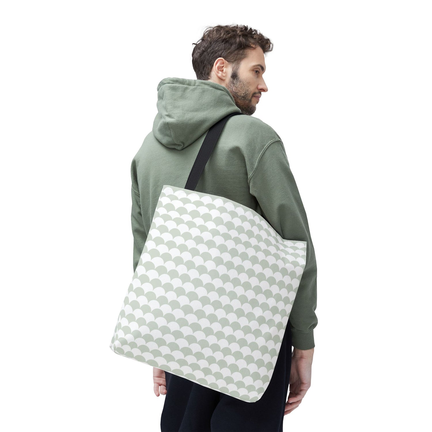 Stylish Patterned Tote Bag - Eco-Friendly Shopping, Casual Bag, Gift Idea, Reusable Bag, Everyday Accessory