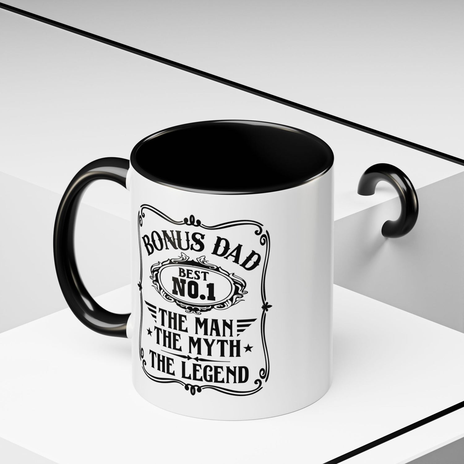 Bonus Dad Mug: Bonus Dad The Man The Myth The Legend
