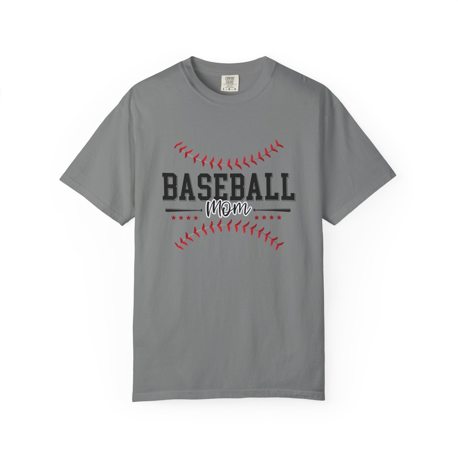 Baseball Mom T-Shirt, Unisex Garment-Dyed Tee, Perfect for Game Days, Mother's Day Gift, Casual Wear, Soft Cotton Tee