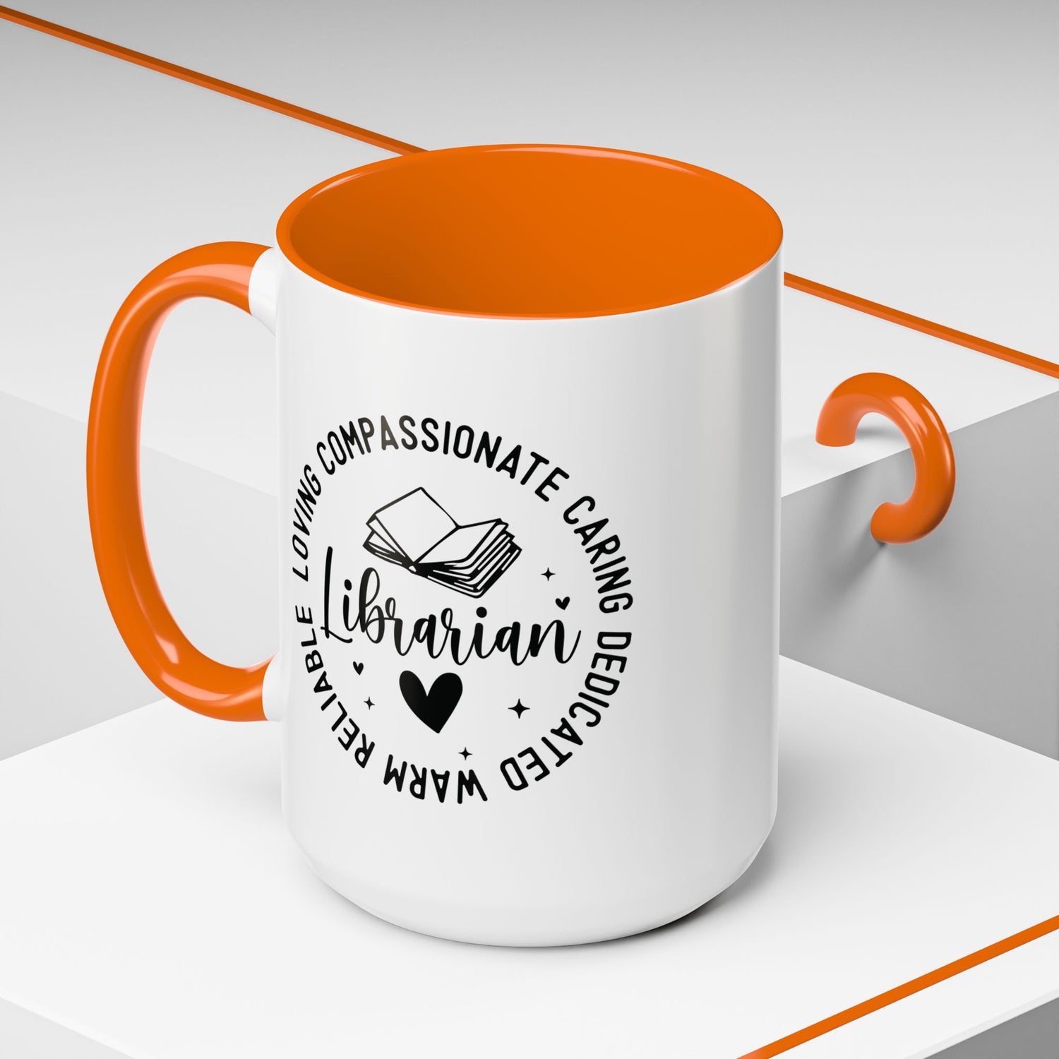 Librarian Coffee Mug - Unique Gift for Book Lovers, Personalized Mug, Literary Decor, Teacher Appreciation