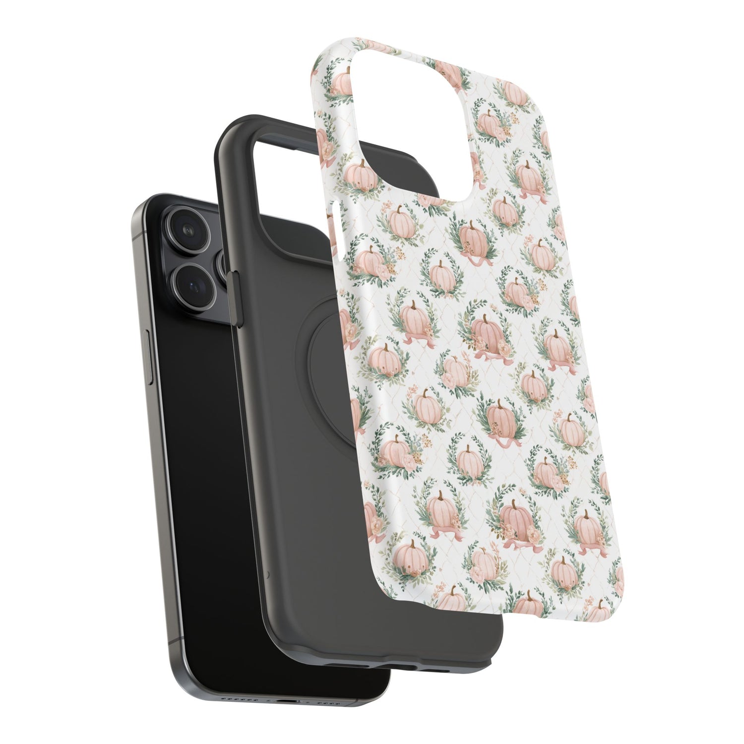 Elegant Pumpkin Impact-Resistant Phone Case, iPhone, Samsung