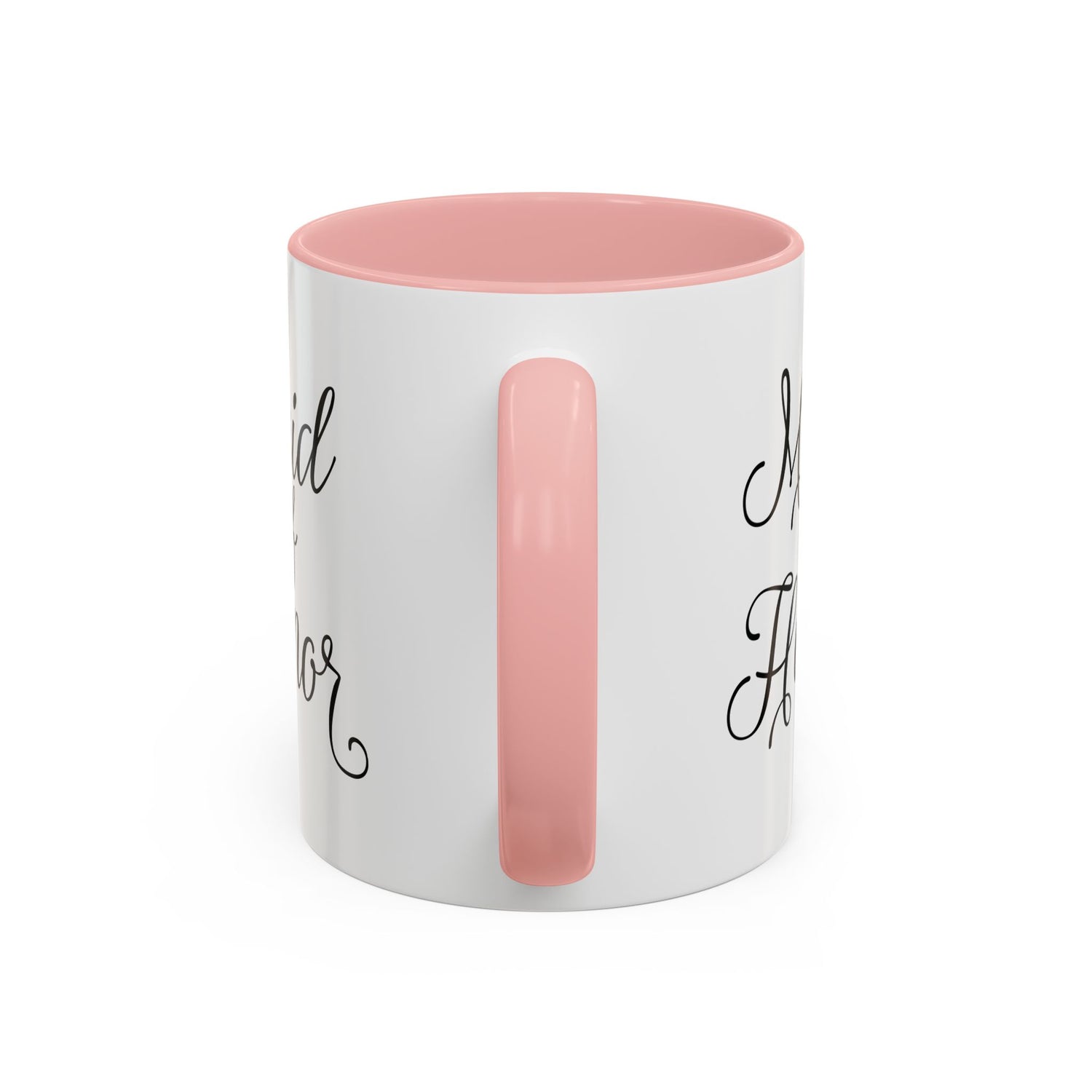 Maid of Honor Mug/Gift/Wedding Party Gift/Gifts for Her/Accent Coffee Mug (11, 15oz) "Maid of Honor"