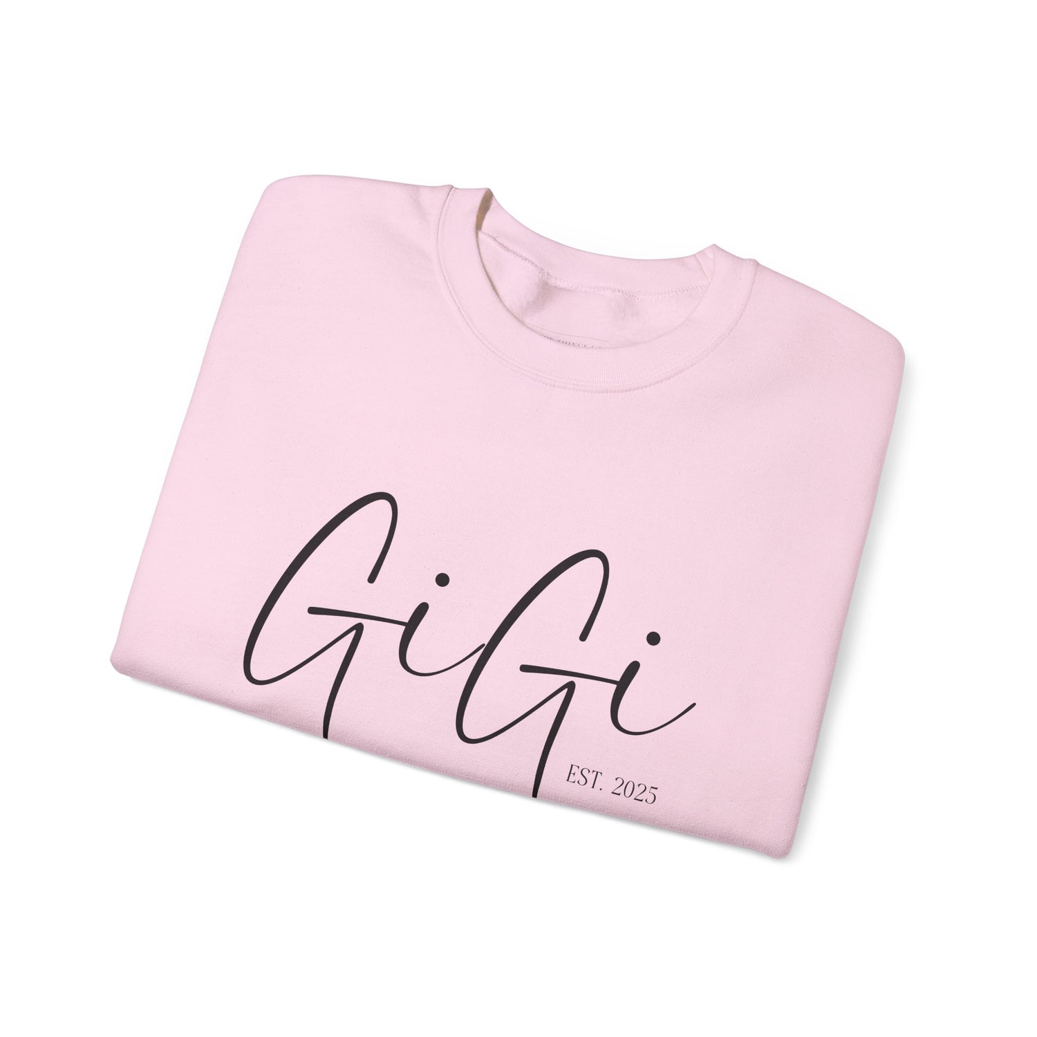 Personalized Gigi Sweatshirt, Cozy Crewneck for Grandmas, Stylish Gift for Her, Family Gatherings, Spring and Fall Fashion