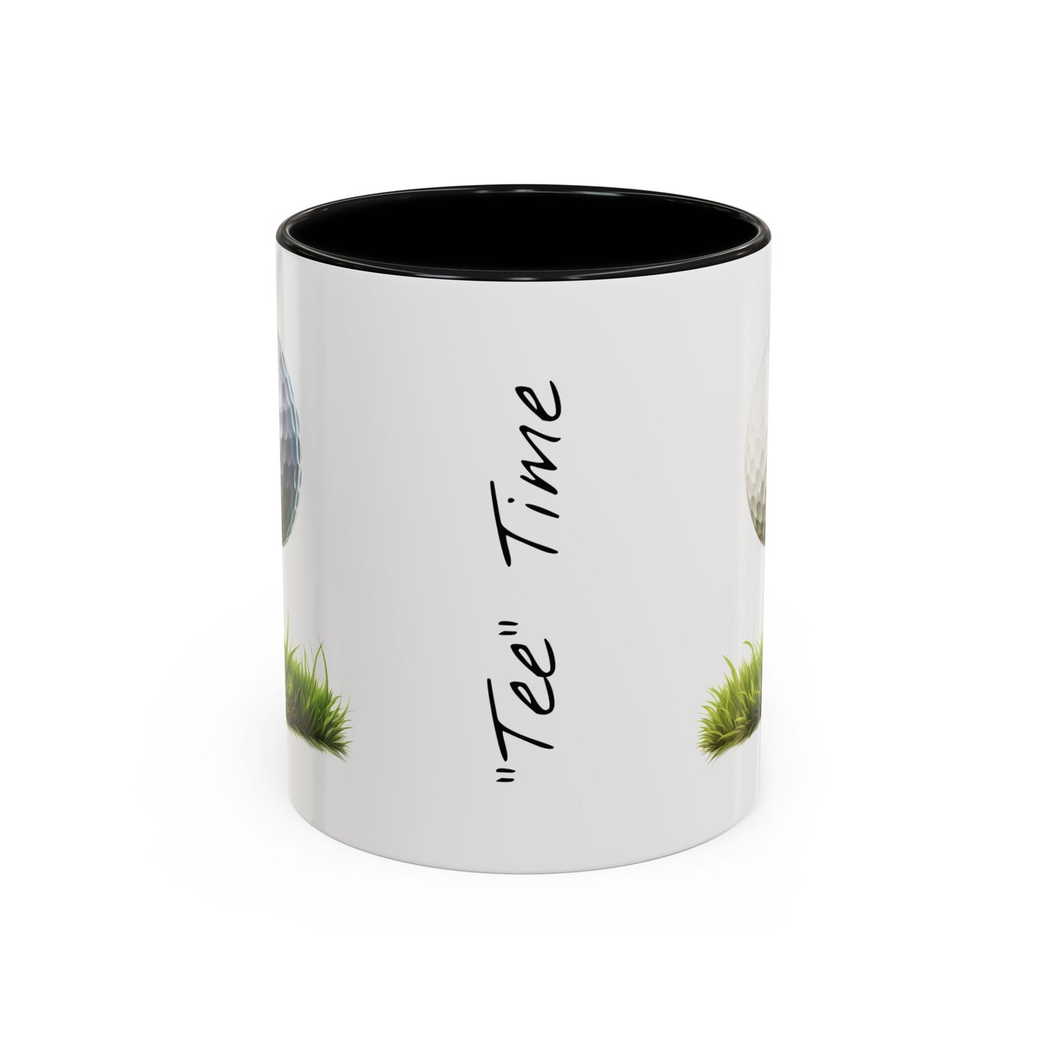 Golf Lover's Accent Coffee Mug - Perfect Gift for Golfers, Tee Time Enthusiasts, Sports Coffee Mug, Fun Golf Decor, Unique Golf Gifts