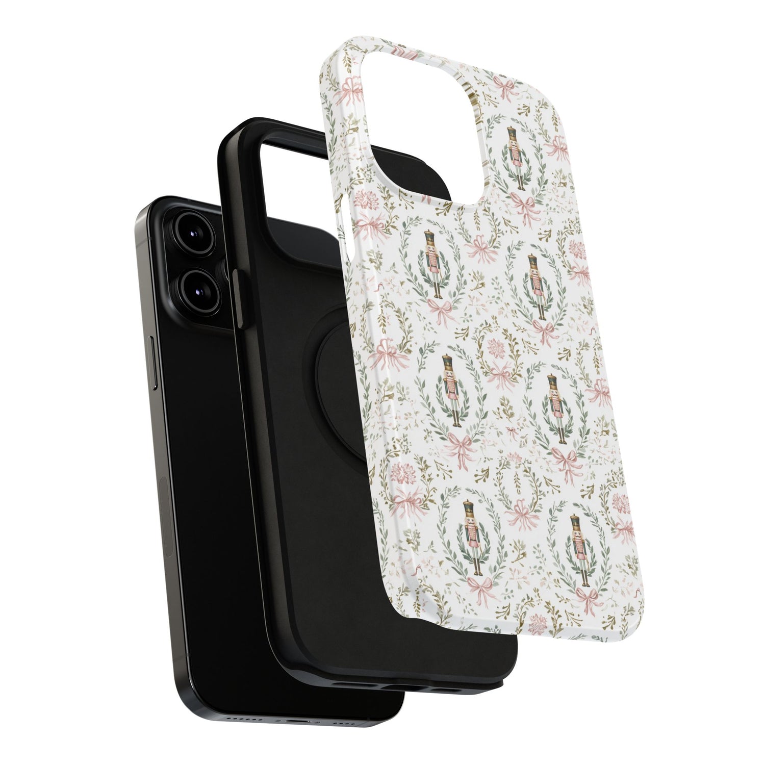Impact-Resistant Phone Case- Nutcracker Floral