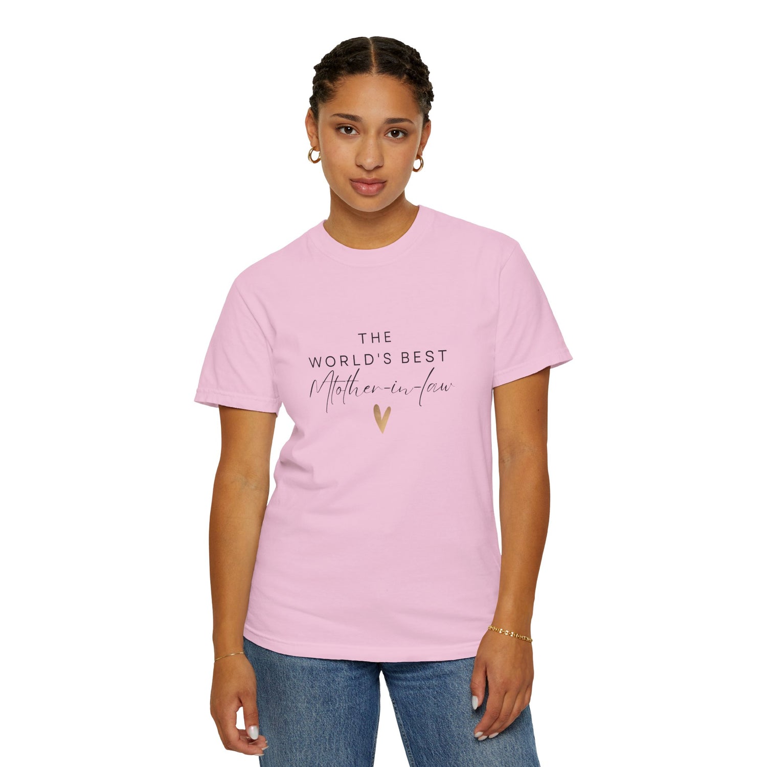 World's Best Mother Unisex Garment-Dyed T-Shirt | Perfect Gift for Mom, Mother's Day, Birthday, Family Reunion, Casual Wear