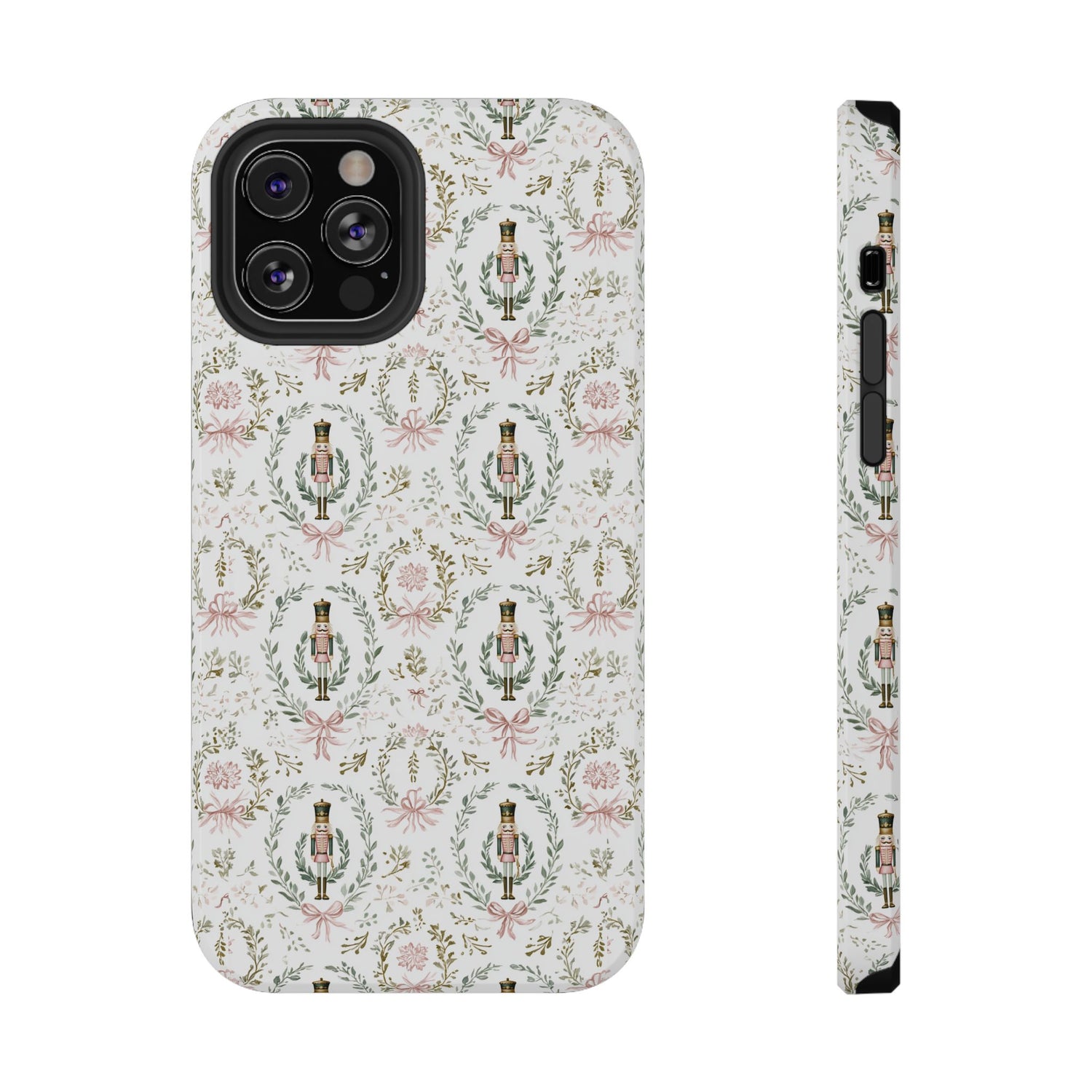 Impact-Resistant Phone Case- Nutcracker Floral