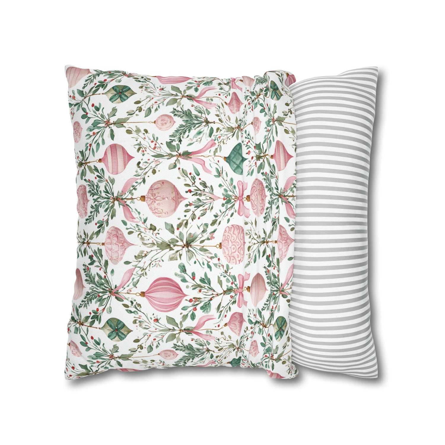 Christmas Ornament Throw Pillow Covers