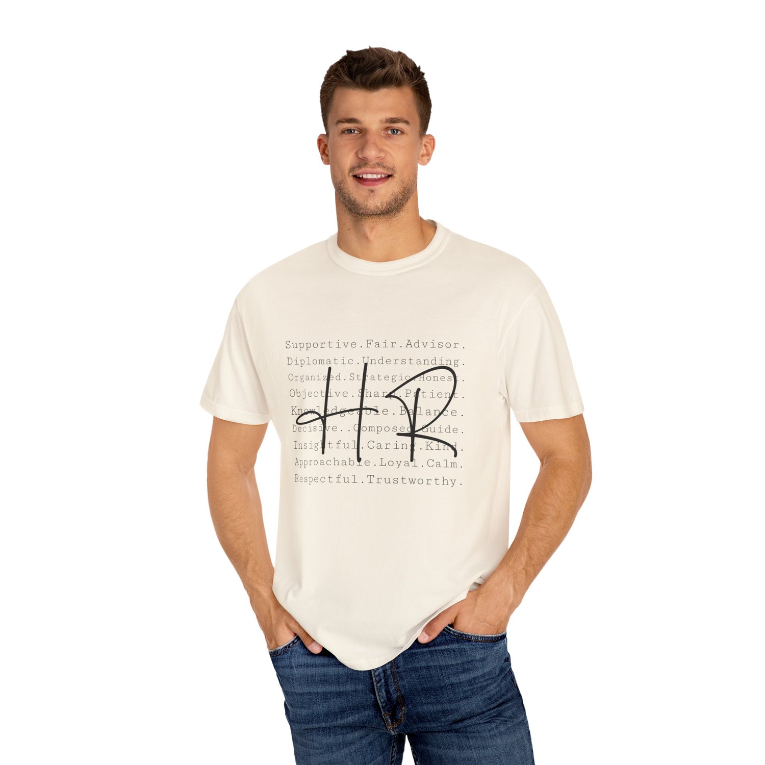 Inspirational Unisex Garment-Dyed T-shirt, Motivational Tee, Gift for Friends, Casual Wear, Positive Vibes